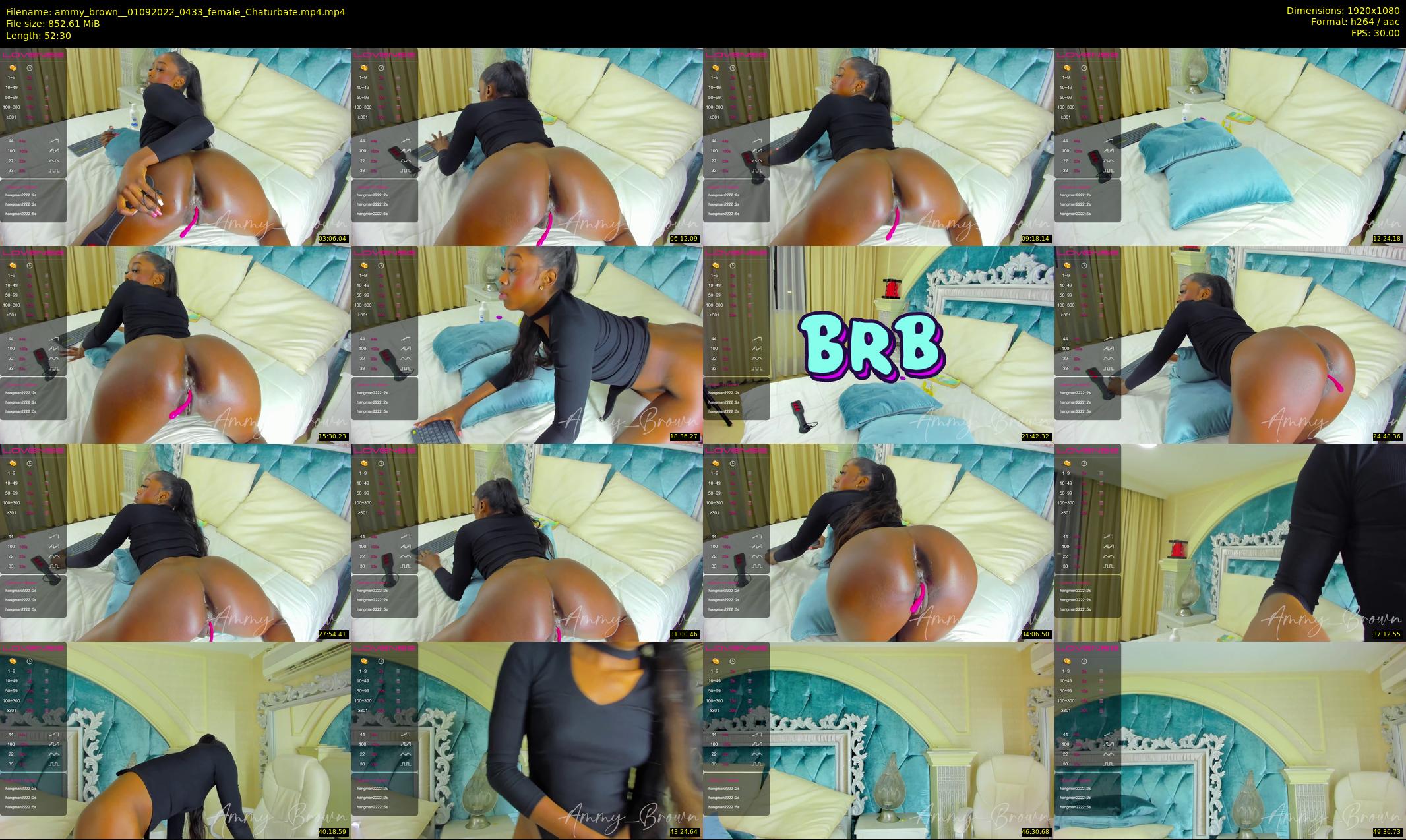 ammy_brown_ — 53 minute Chaturbate female cam show recording, 1080p, Sep 1, 2022