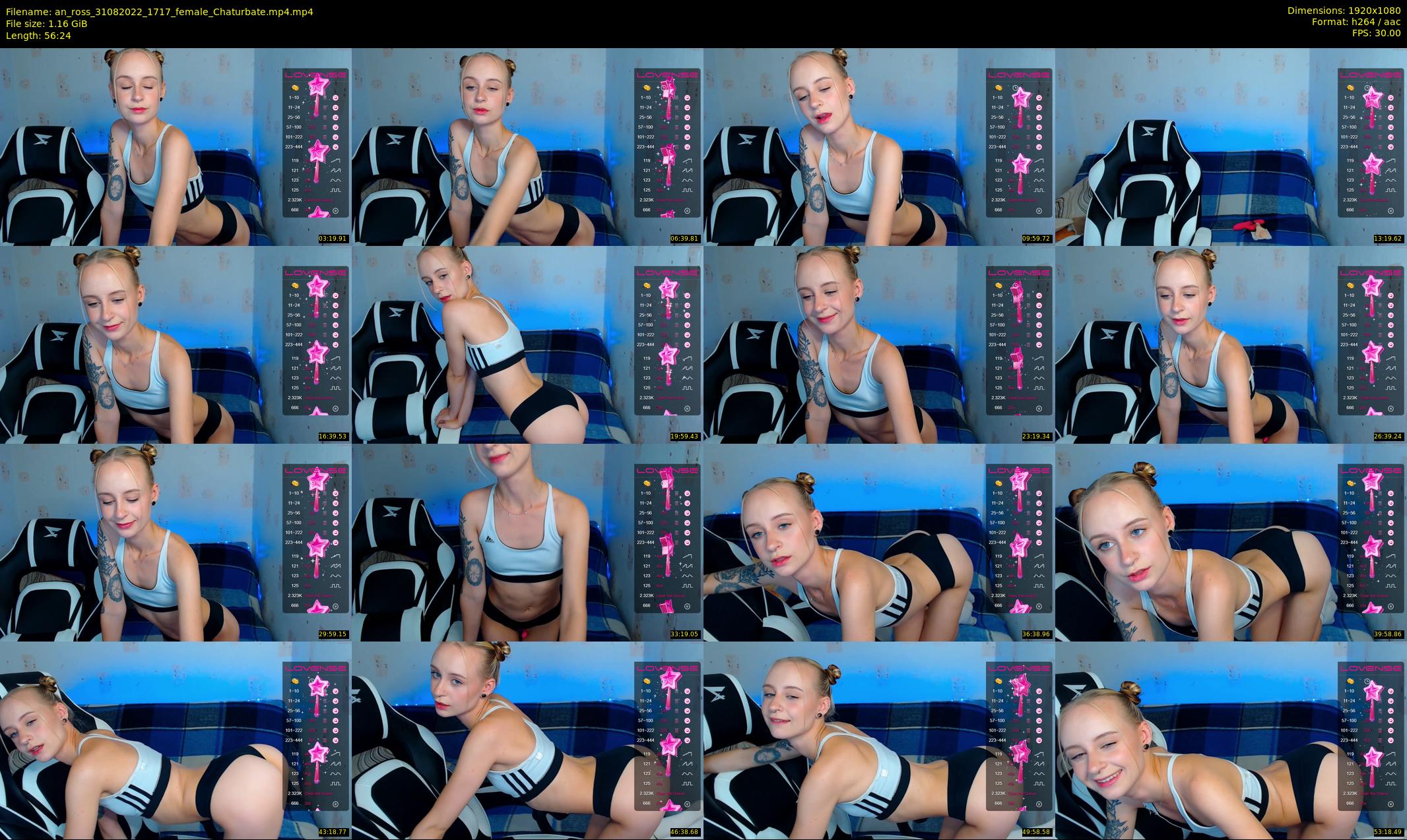 an_ross — 57 minute Chaturbate female cam show recording, 1080p, Aug 31, 2022