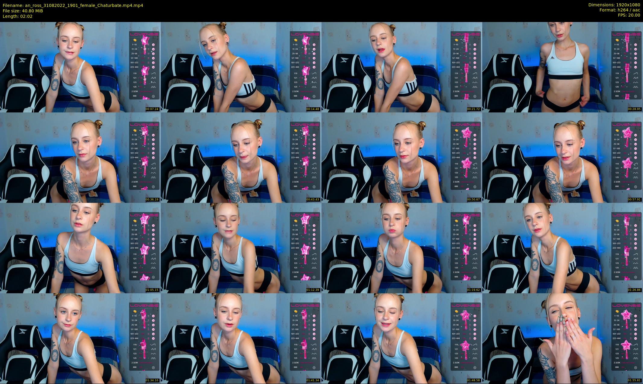 an_ross — 3 minute Chaturbate female cam show recording, 1080p, Aug 31, 2022