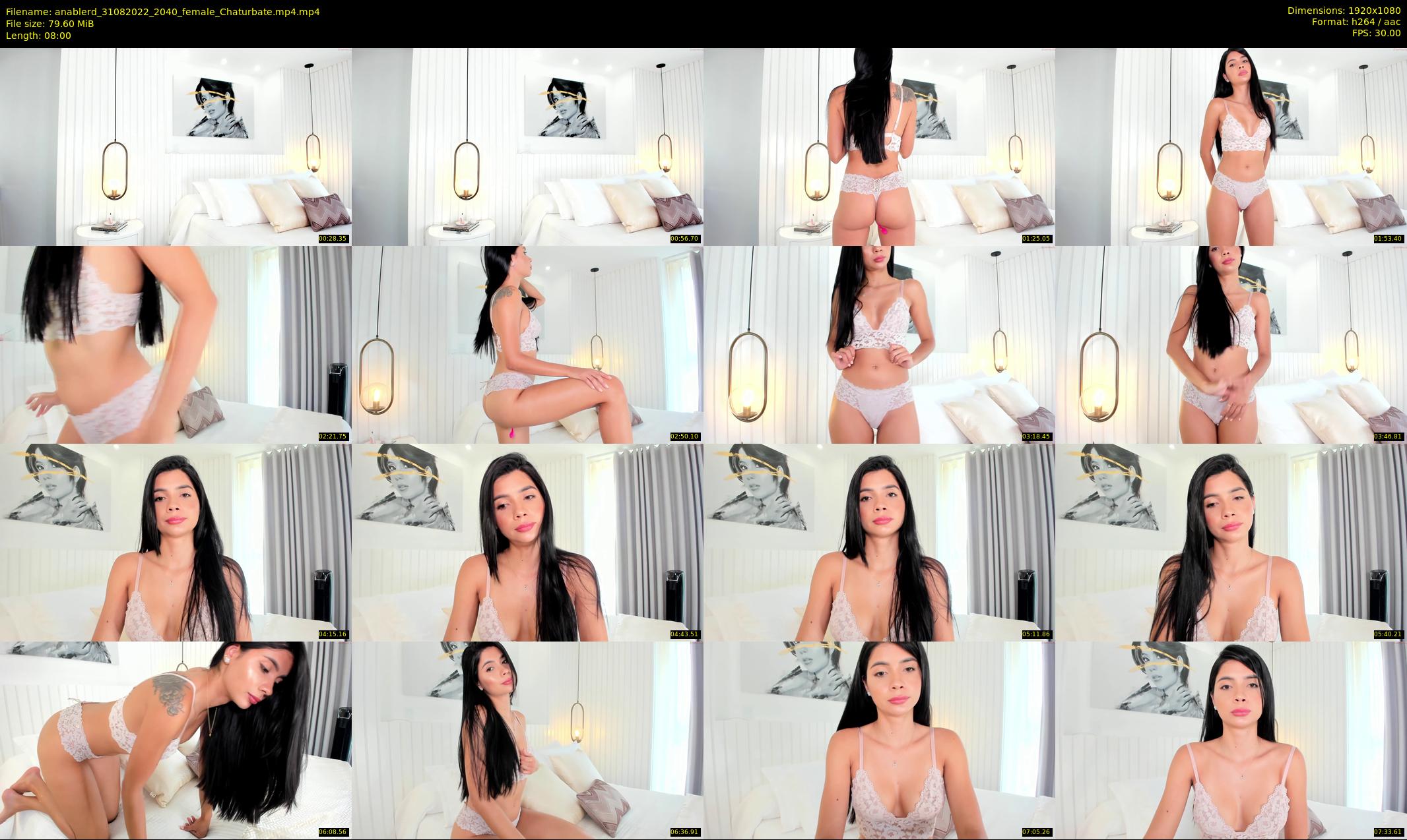 anablerd — 8 minute Chaturbate female cam show recording, 1080p, Aug 31, 2022