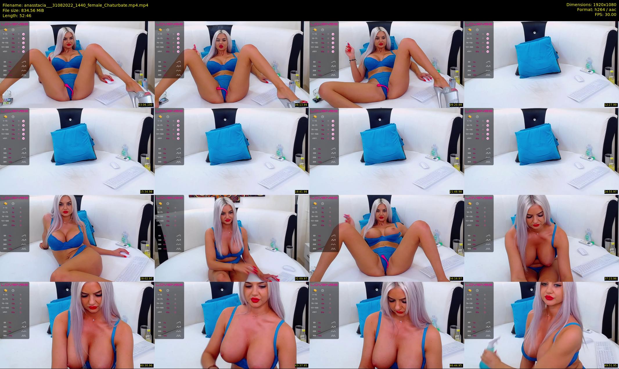 anasstacia__ — 53 minute Chaturbate female cam show recording, 1080p, Aug 31, 2022