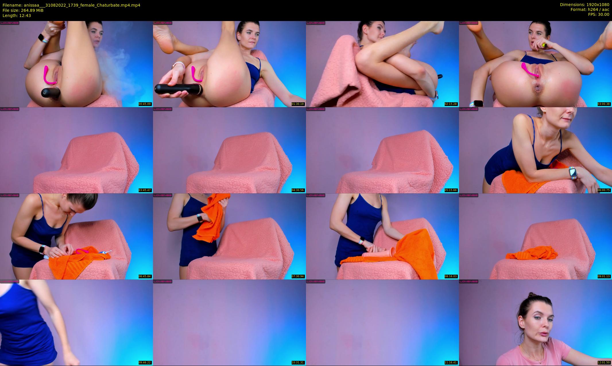 anissaa__ — 13 minute Chaturbate female cam show recording, 1080p, Aug 31, 2022