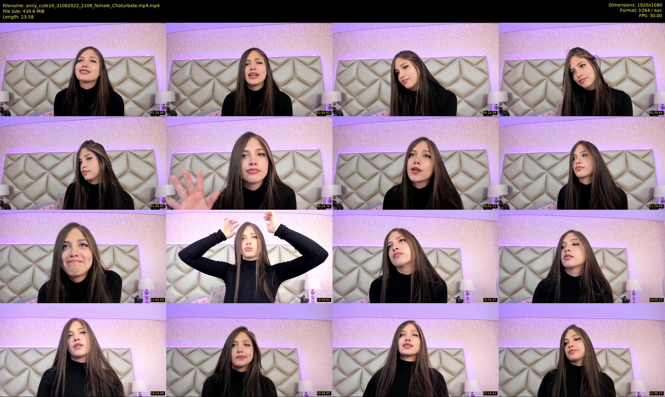 anny_cute10 — 24 minute Chaturbate female cam show recording, 1080p, Aug 31, 2022