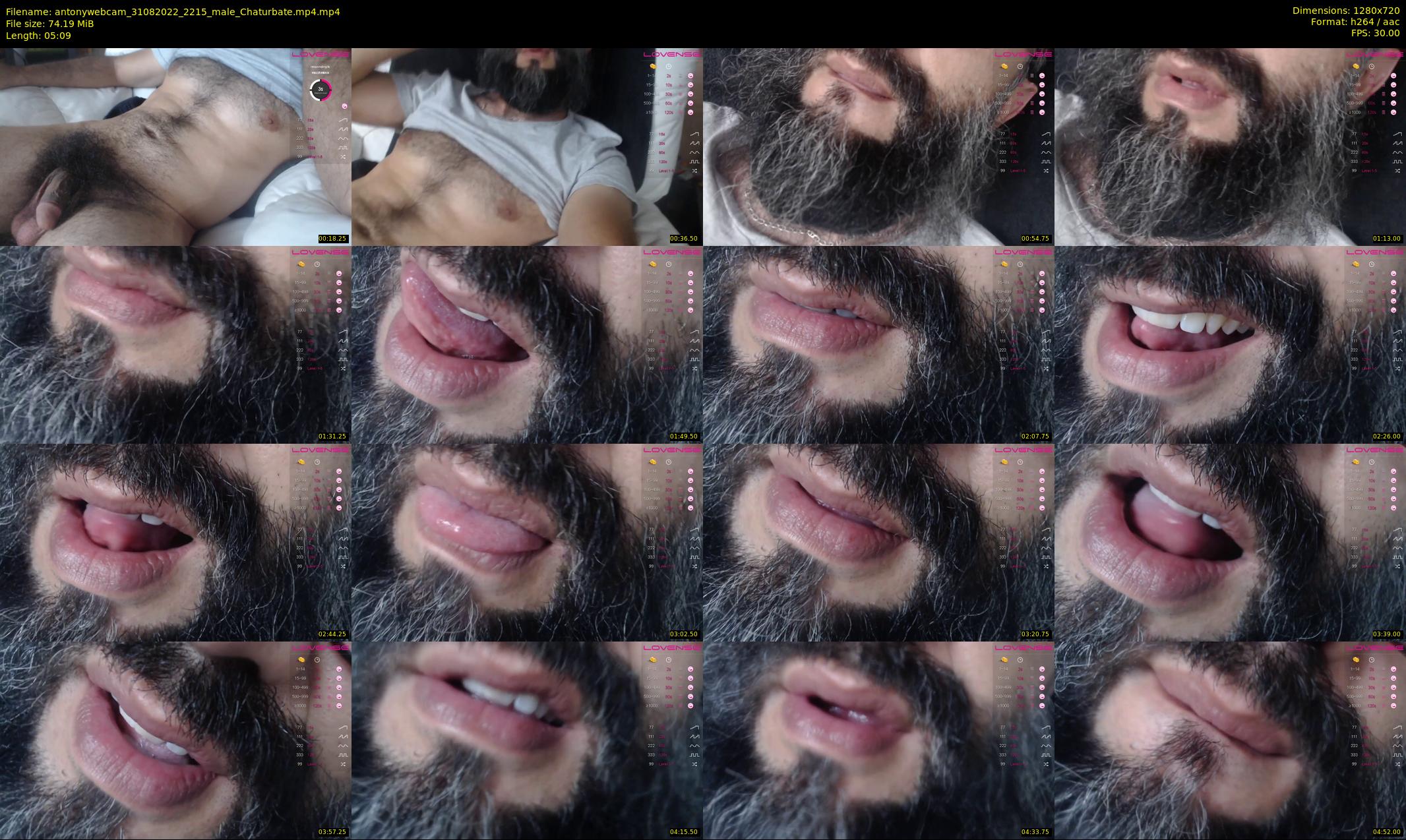 antonywebcam — 6 minute Chaturbate male cam show recording, 720p, Aug 31, 2022