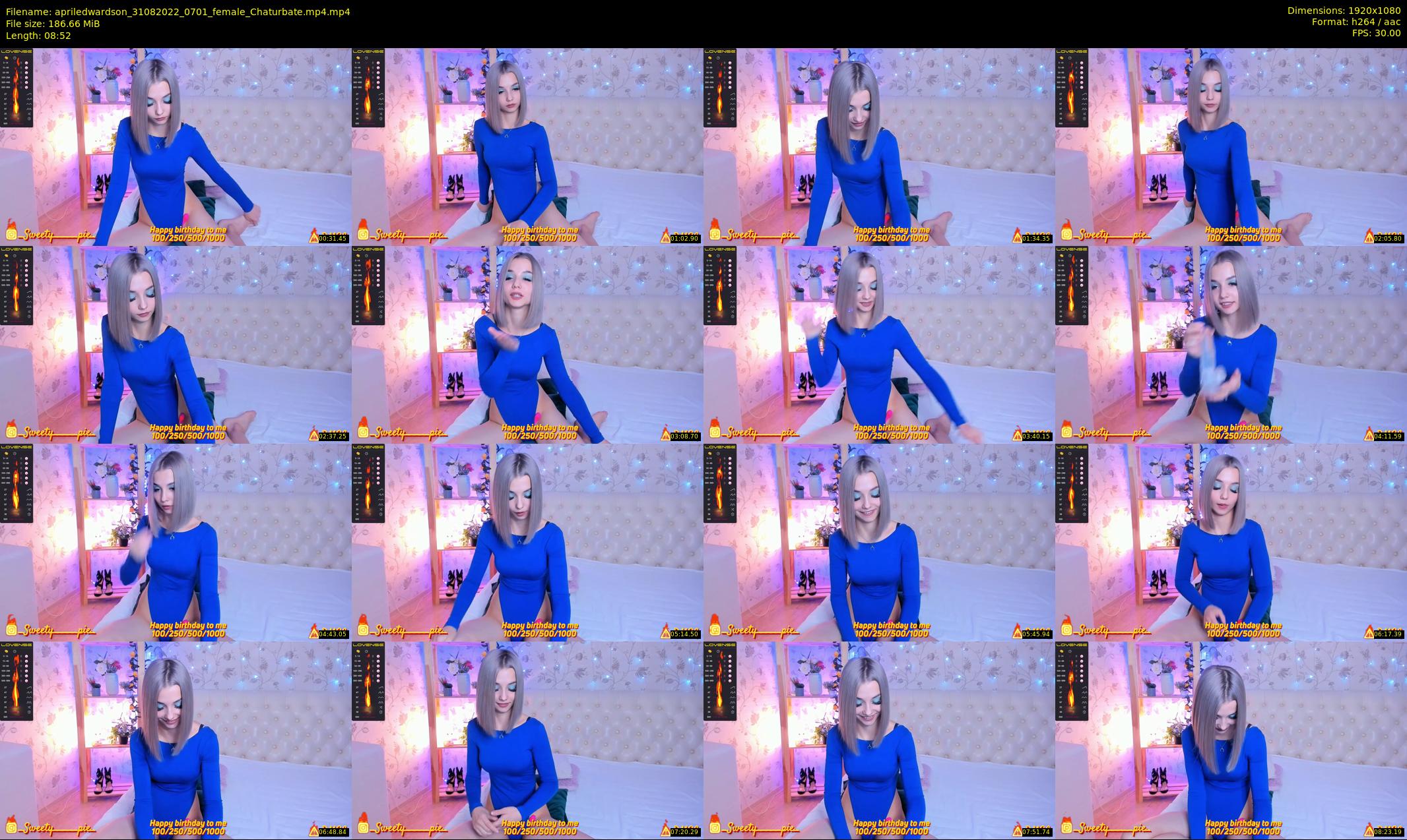 apriledwardson — 9 minute Chaturbate couple cam show recording, 1080p, Aug 31, 2022