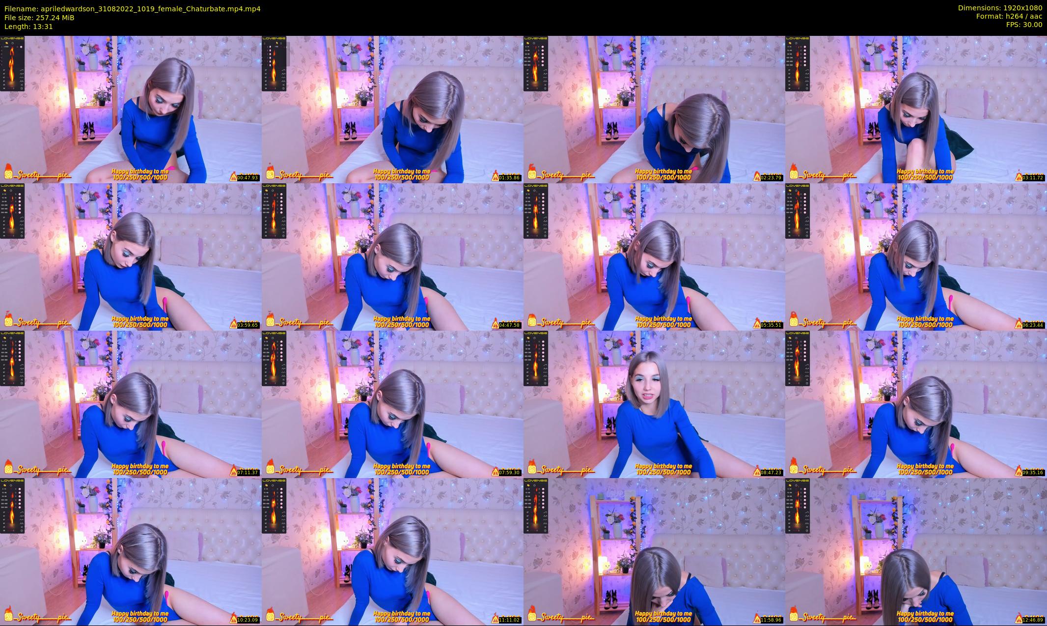 apriledwardson — 14 minute Chaturbate couple cam show recording, 1080p, Aug 31, 2022