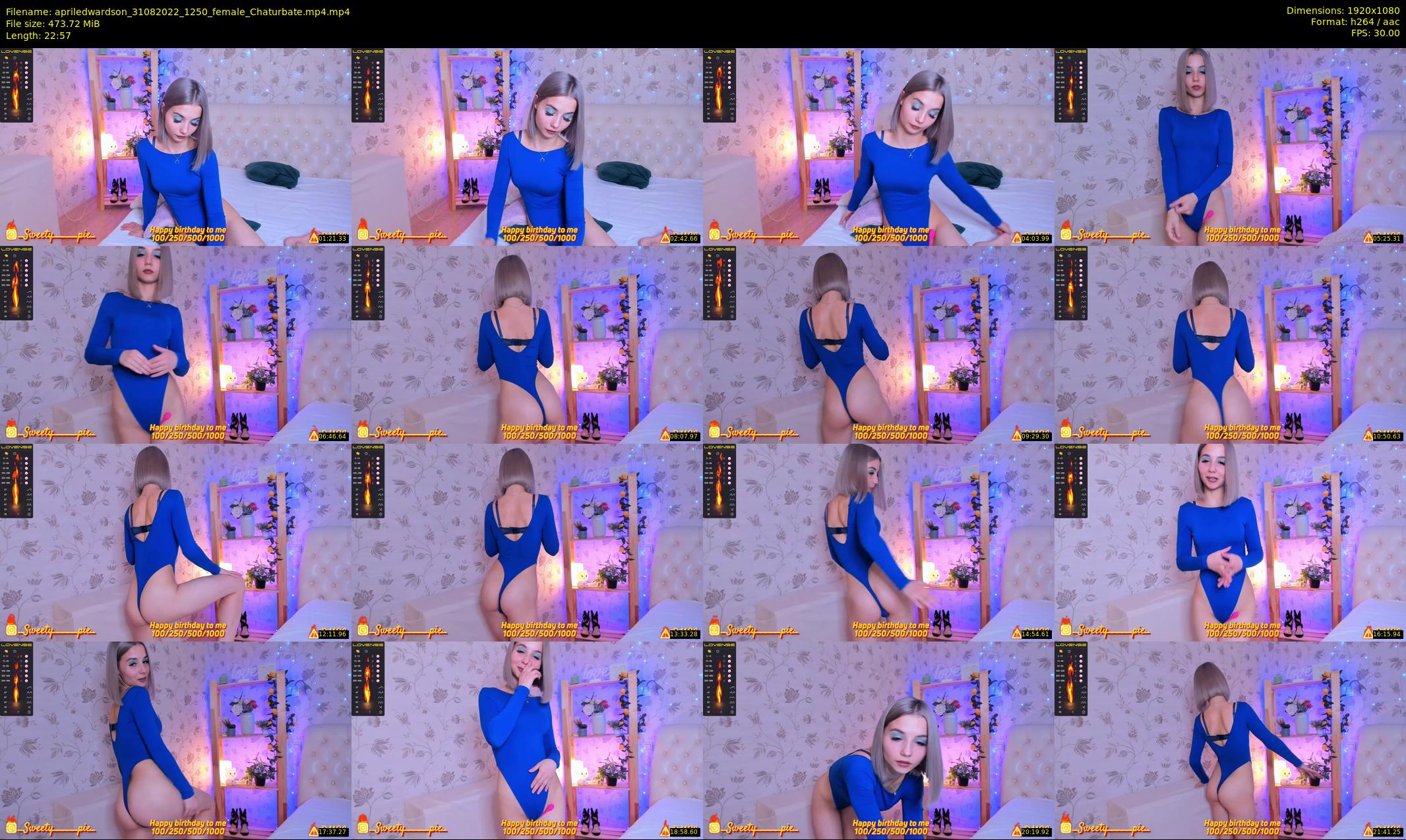 apriledwardson — 23 minute Chaturbate couple cam show recording, 1080p, Aug 31, 2022