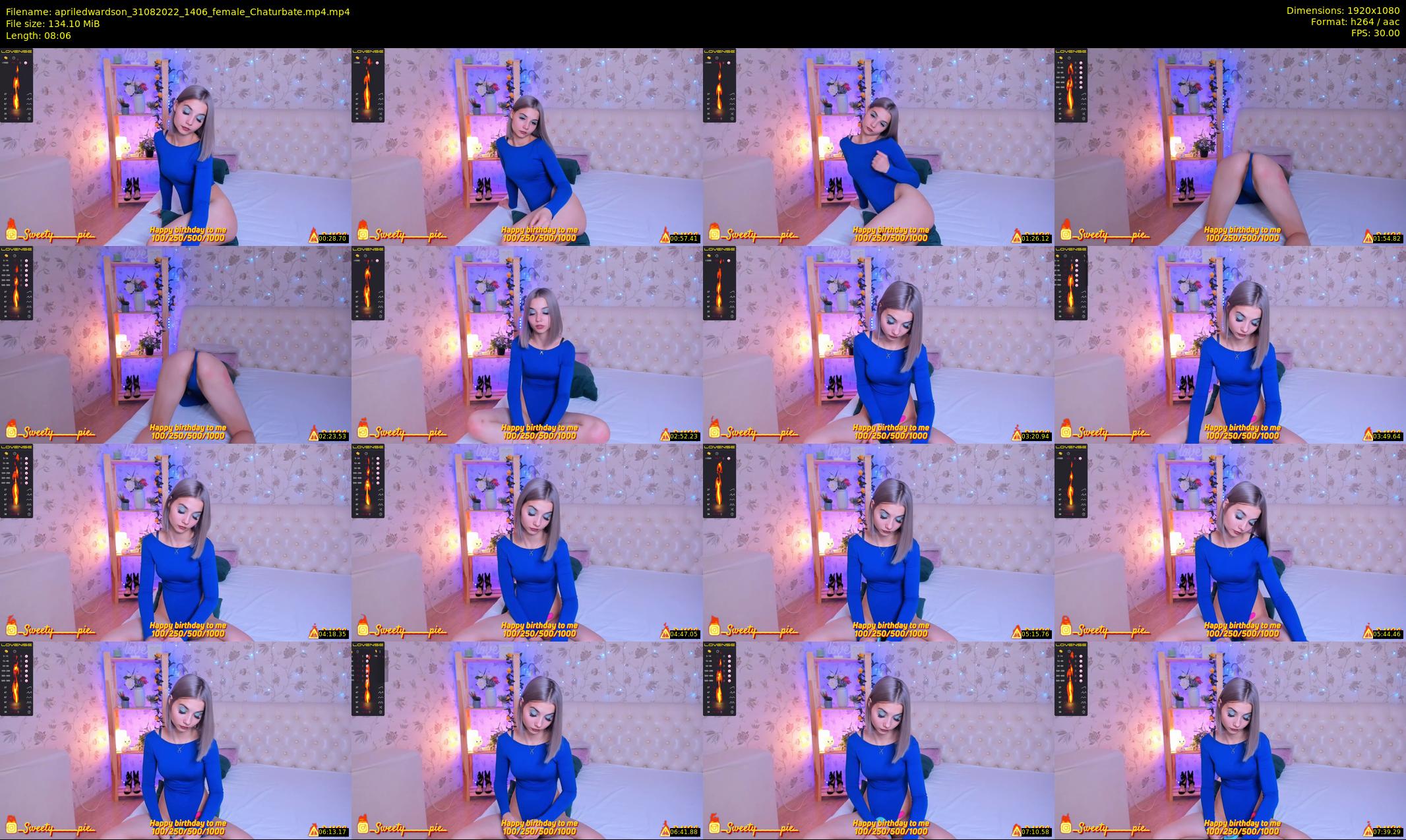 apriledwardson — 9 minute Chaturbate couple cam show recording, 1080p, Aug 31, 2022