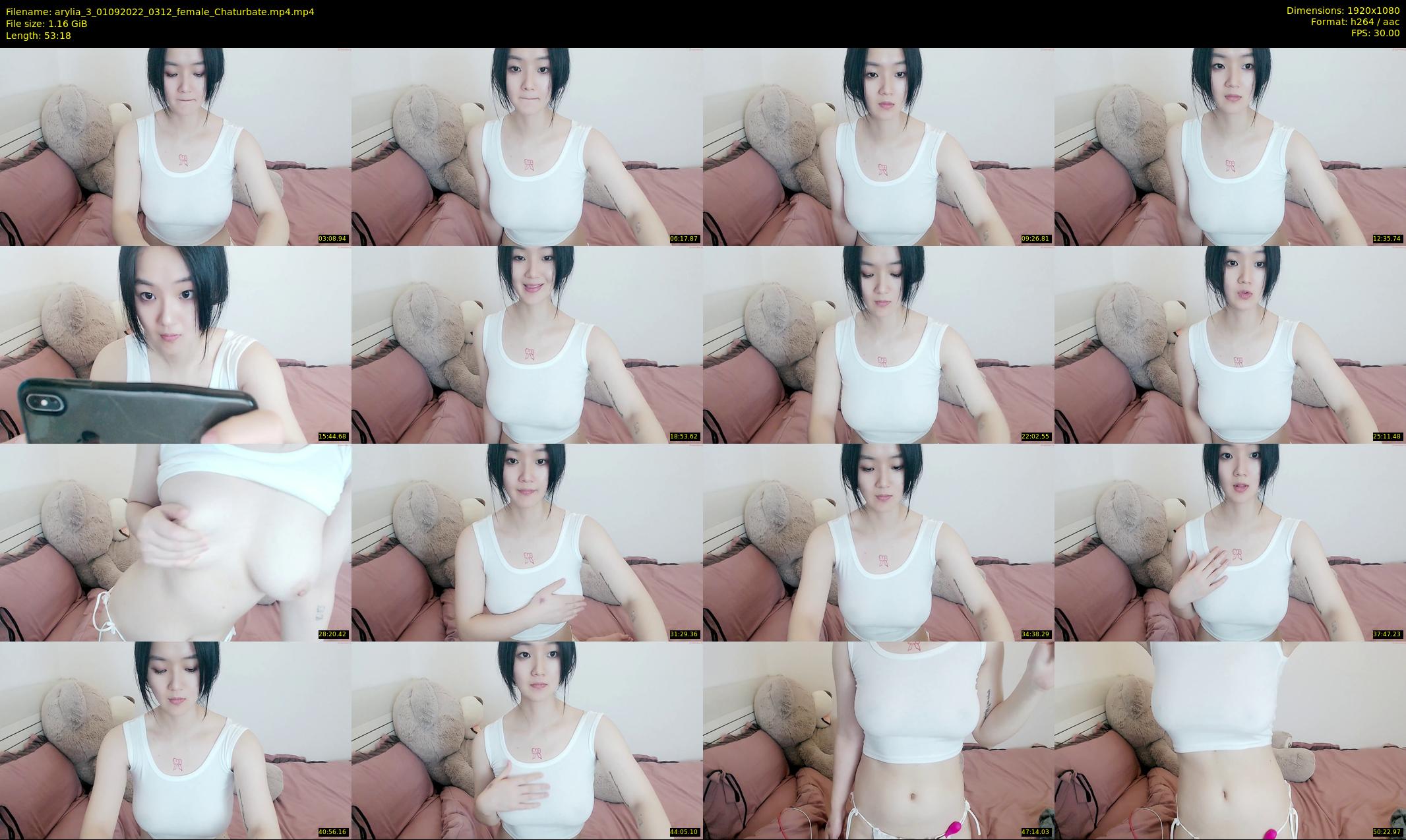 arylia_3 — 54 minute Chaturbate female cam show recording, 1080p, Sep 1, 2022
