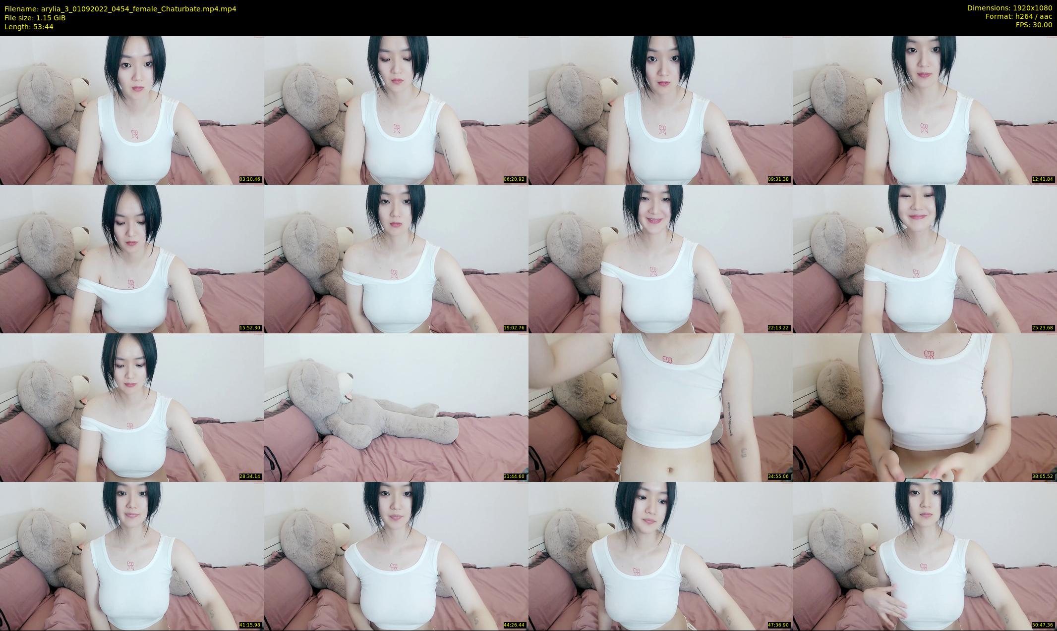 arylia_3 — 54 minute Chaturbate female cam show recording, 1080p, Sep 1, 2022
