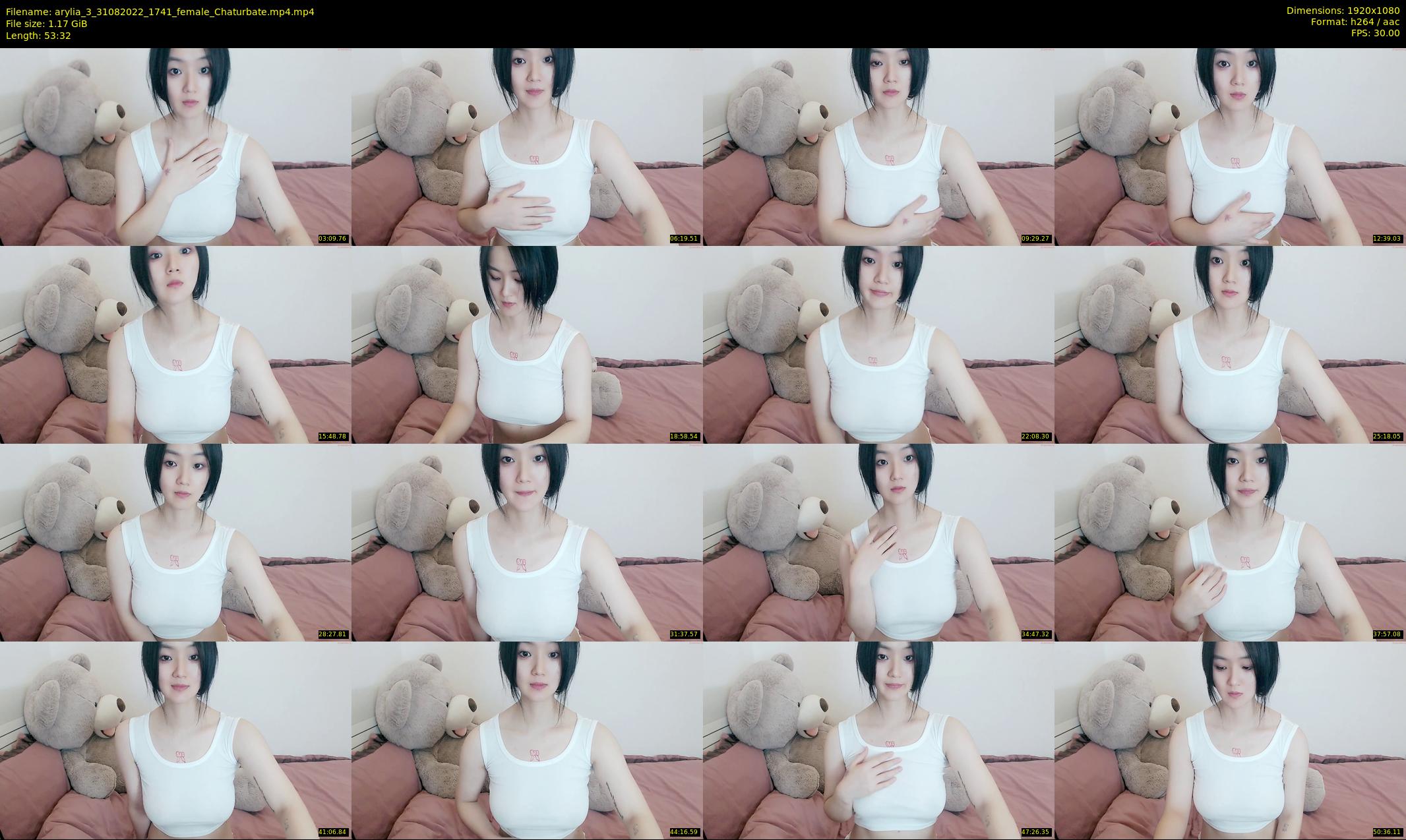 arylia_3 — 54 minute Chaturbate female cam show recording, 1080p, Aug 31, 2022