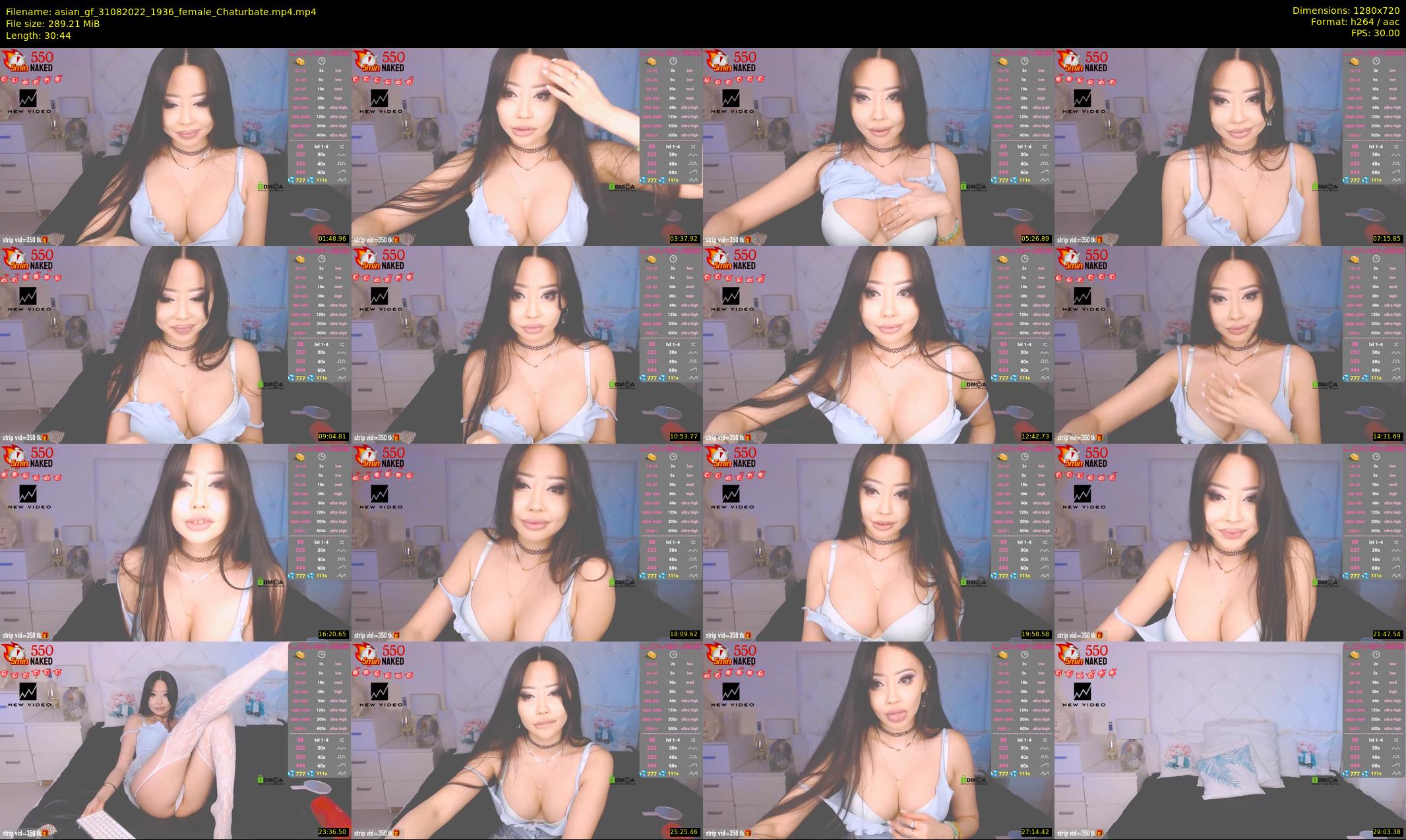 asian_gf — 31 minute Chaturbate female cam show recording, 720p, Aug 31, 2022
