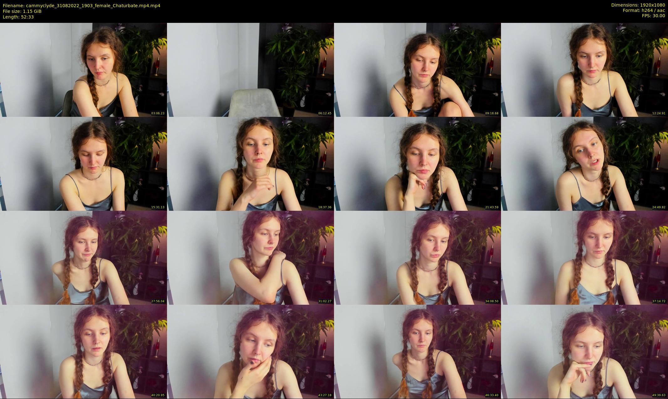 cammyclyde — 53 minute Chaturbate female cam show recording, 1080p, Aug 31, 2022