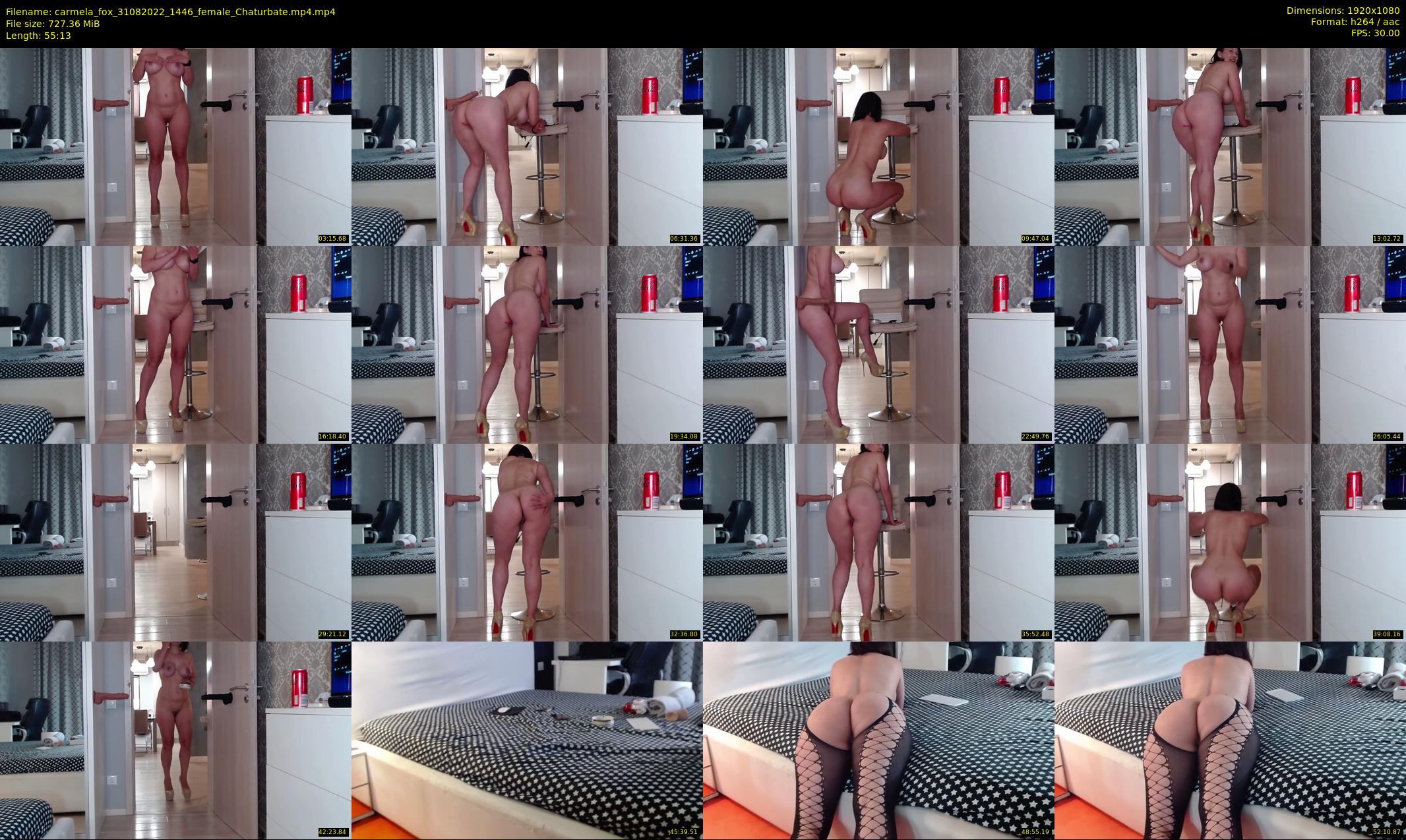 carmela_fox — 56 minute Chaturbate female cam show recording, 1080p, Aug 31, 2022