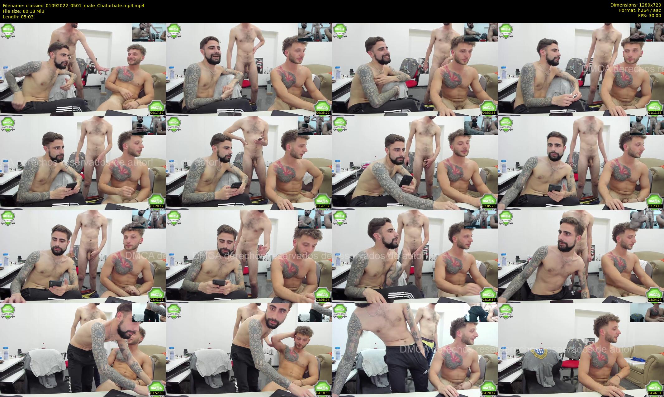 classied — 6 minute Chaturbate male cam show recording, 720p, Sep 1, 2022