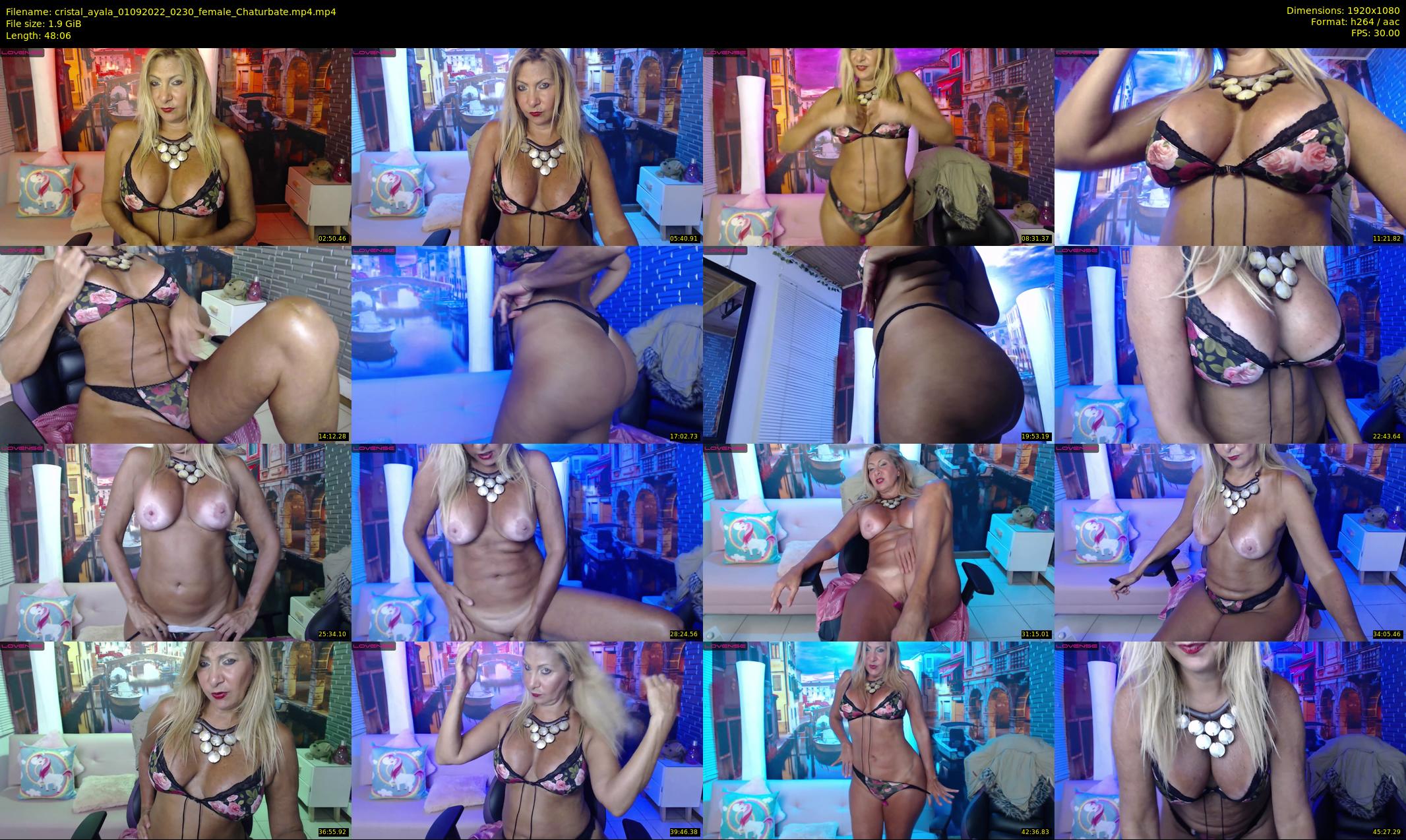cristal_ayala — 49 minute Chaturbate female cam show recording, 1080p, Sep 1, 2022