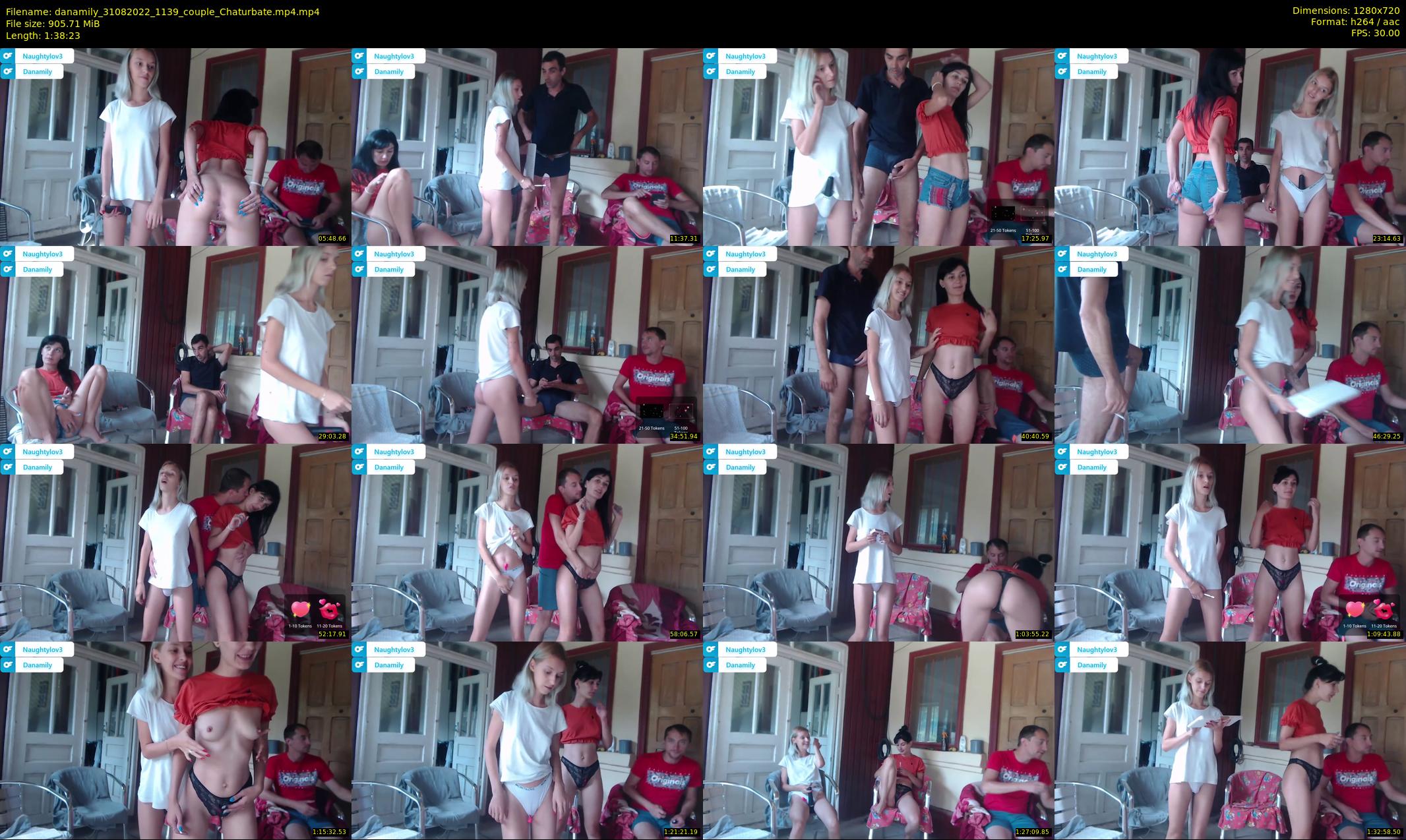 danamily — 99 minute Chaturbate female cam show recording, 720p, Aug 31, 2022