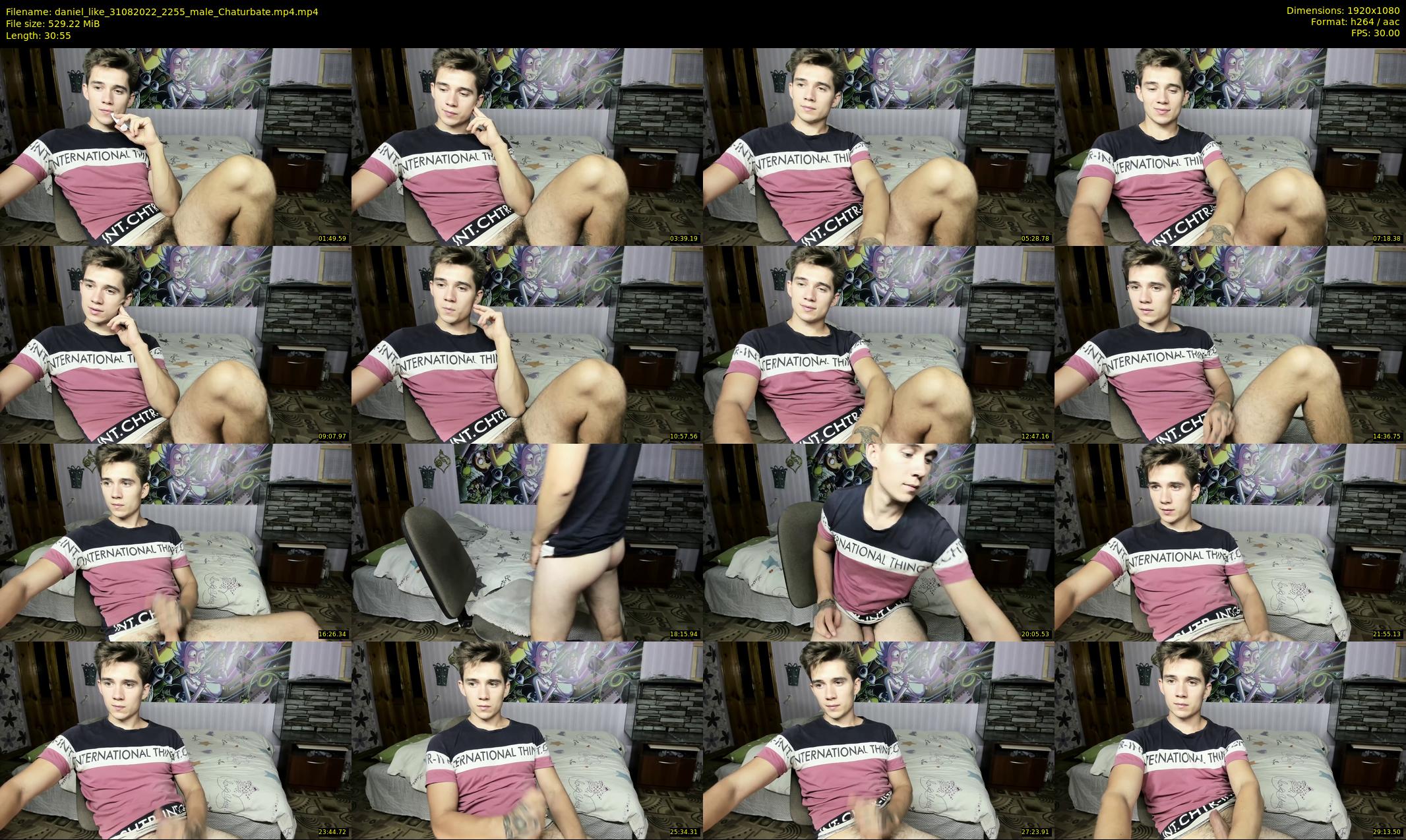 daniel_like — 31 minute Chaturbate male cam show recording, 1080p, Aug 31, 2022