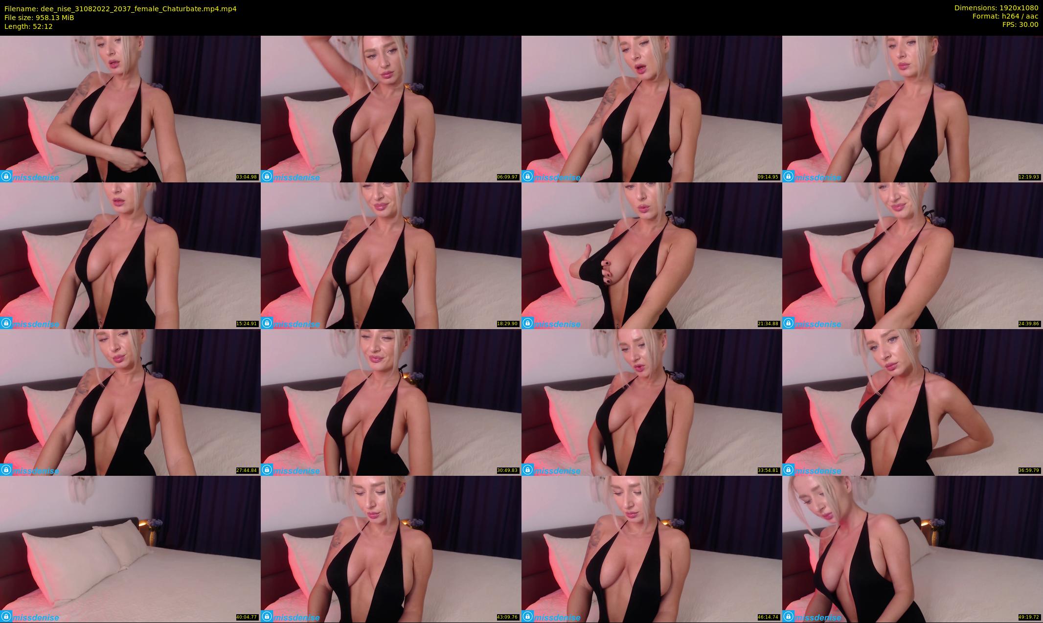 dee_nise — 53 minute Chaturbate female cam show recording, 1080p, Aug 31, 2022