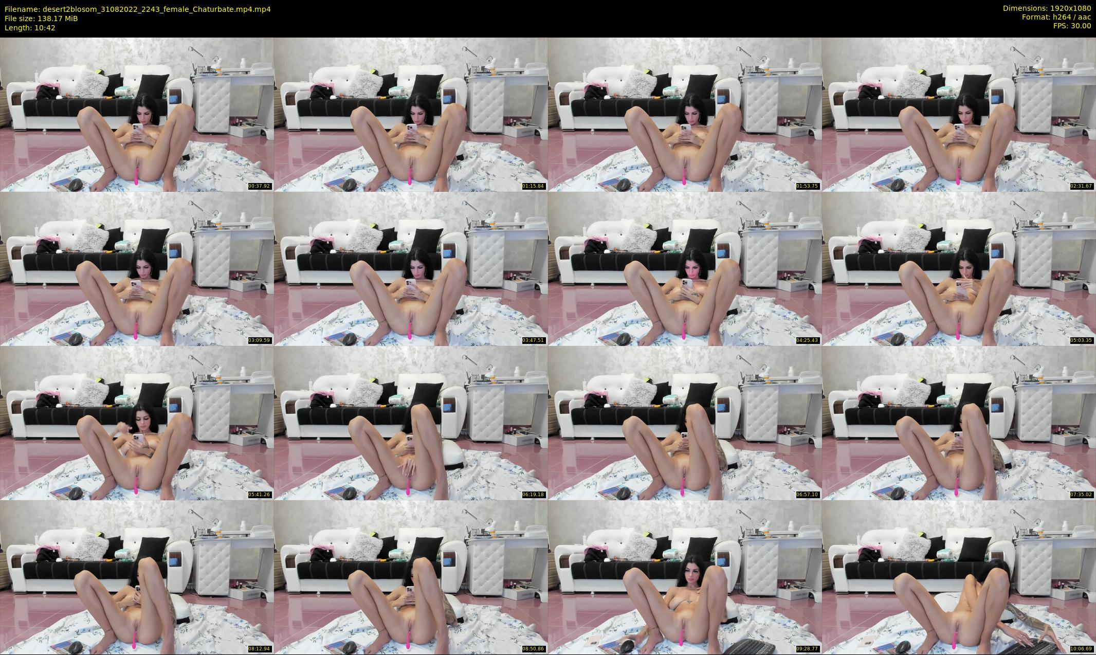 desert2blosom — 11 minute Chaturbate female cam show recording, 1080p, Aug 31, 2022