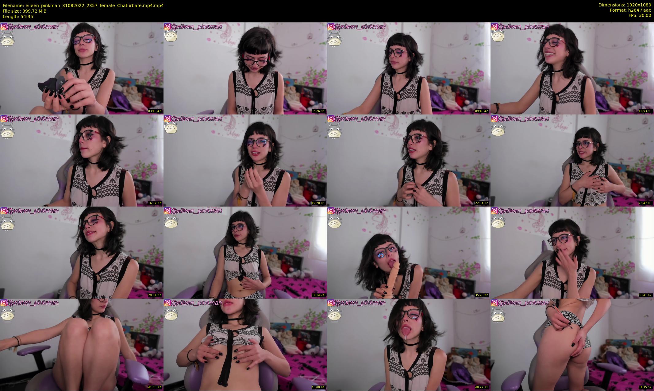 eileen_pinkman — 55 minute Chaturbate female cam show recording, 1080p, Aug 31, 2022