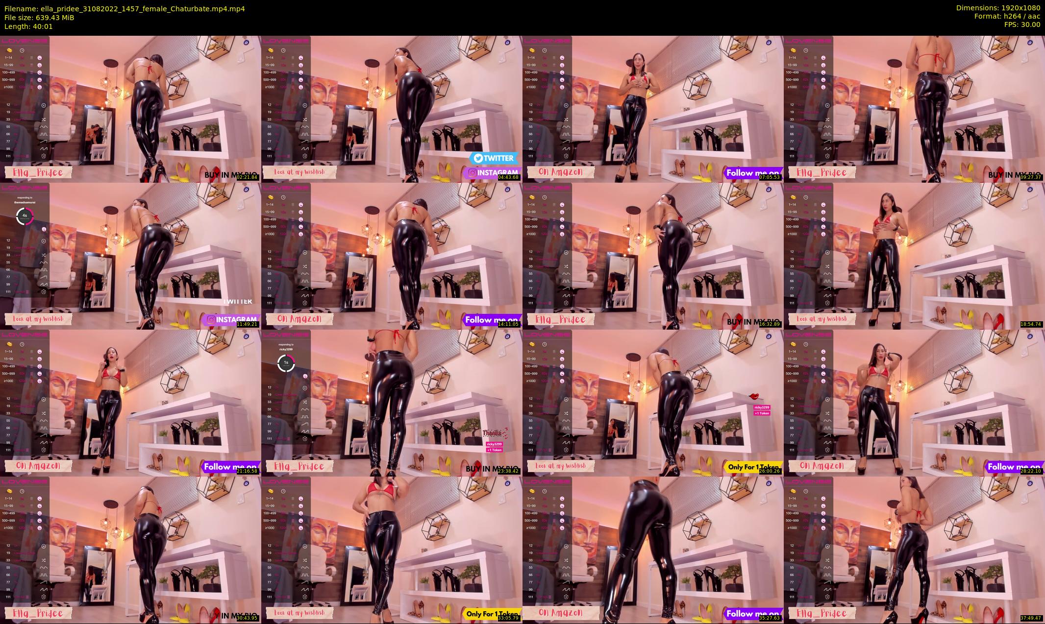 ella_pridee — 41 minute Chaturbate female cam show recording, 1080p, Aug 31, 2022