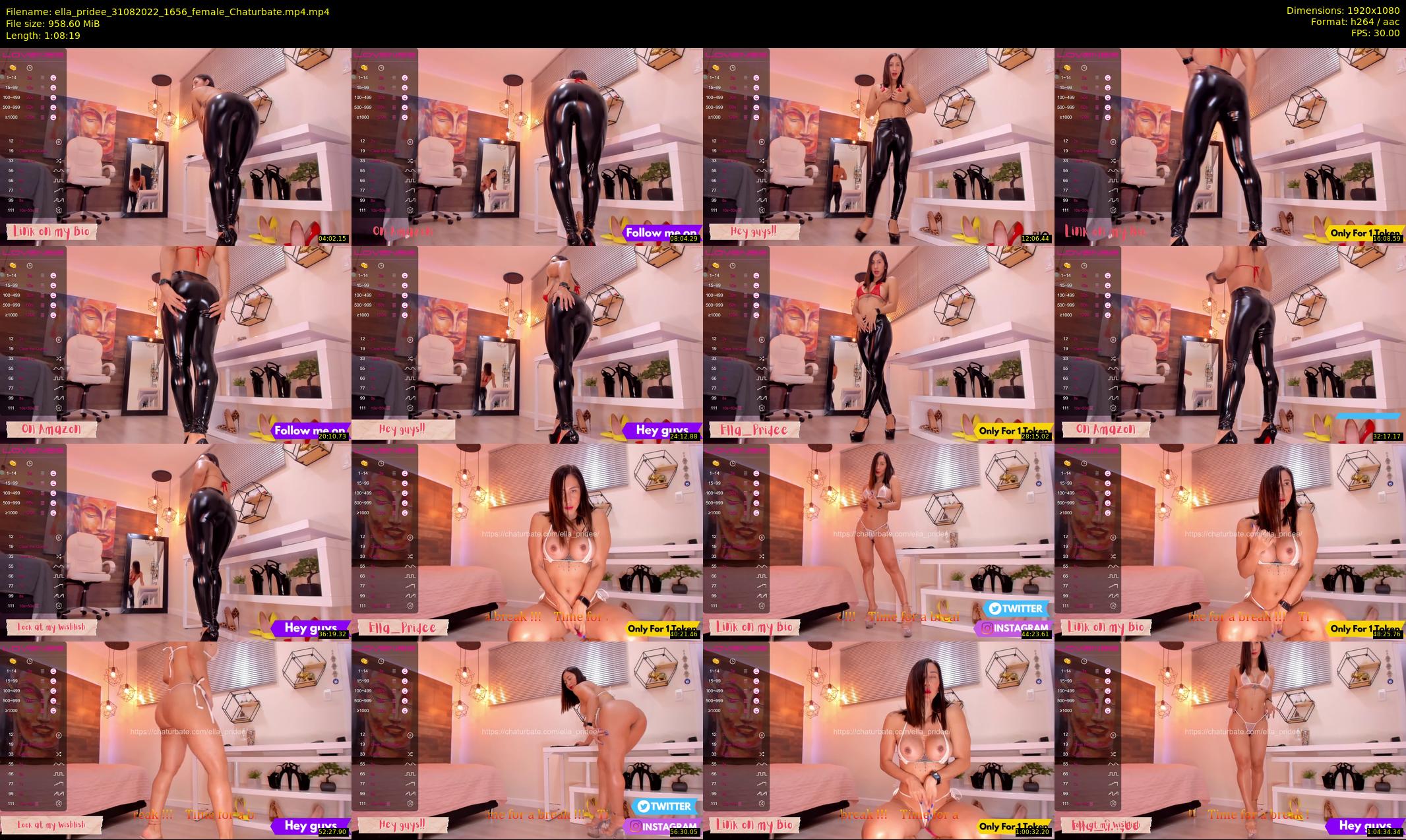 ella_pridee — 69 minute Chaturbate female cam show recording, 1080p, Aug 31, 2022