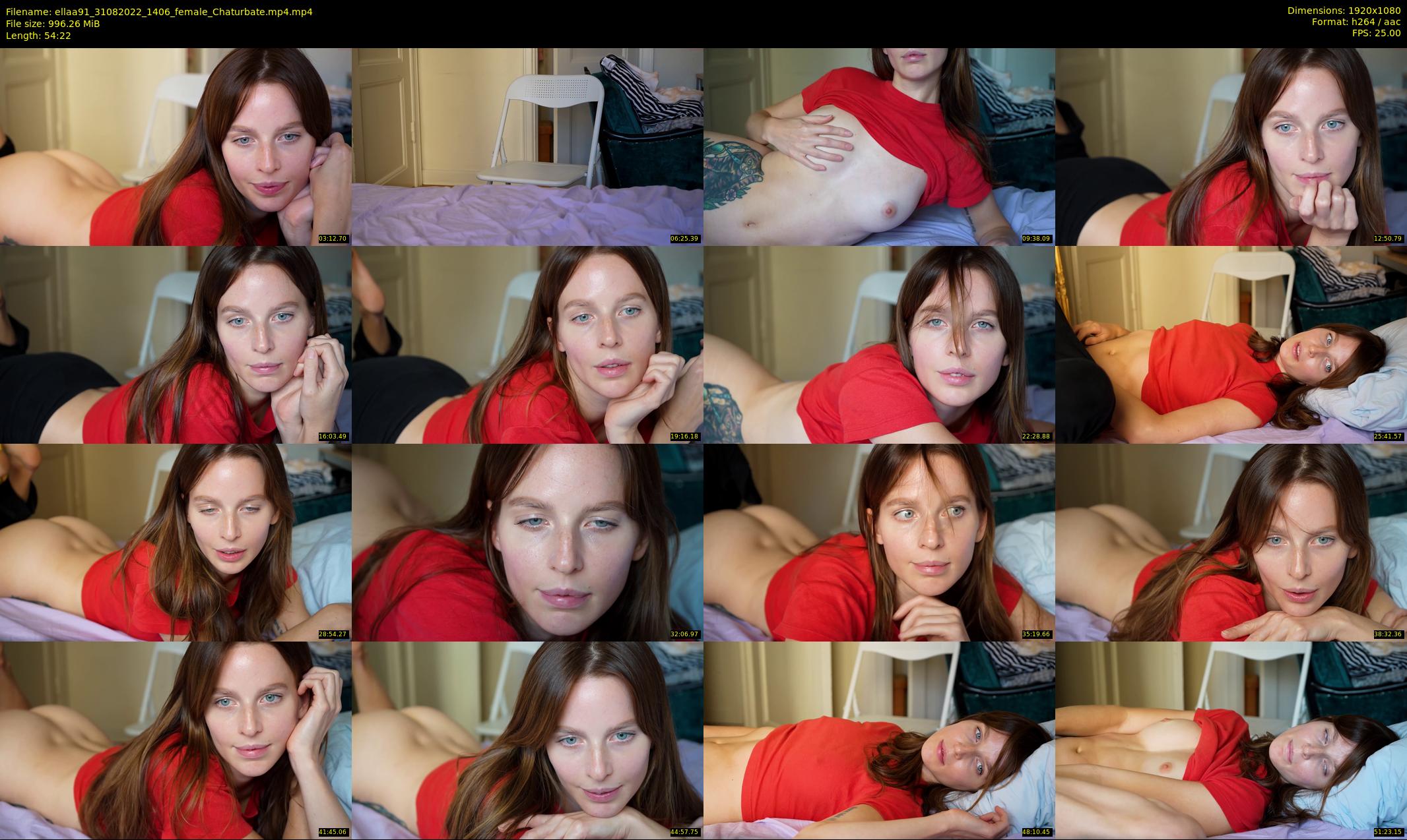 ellaa91 — 55 minute Chaturbate female cam show recording, 1080p, Aug 31, 2022