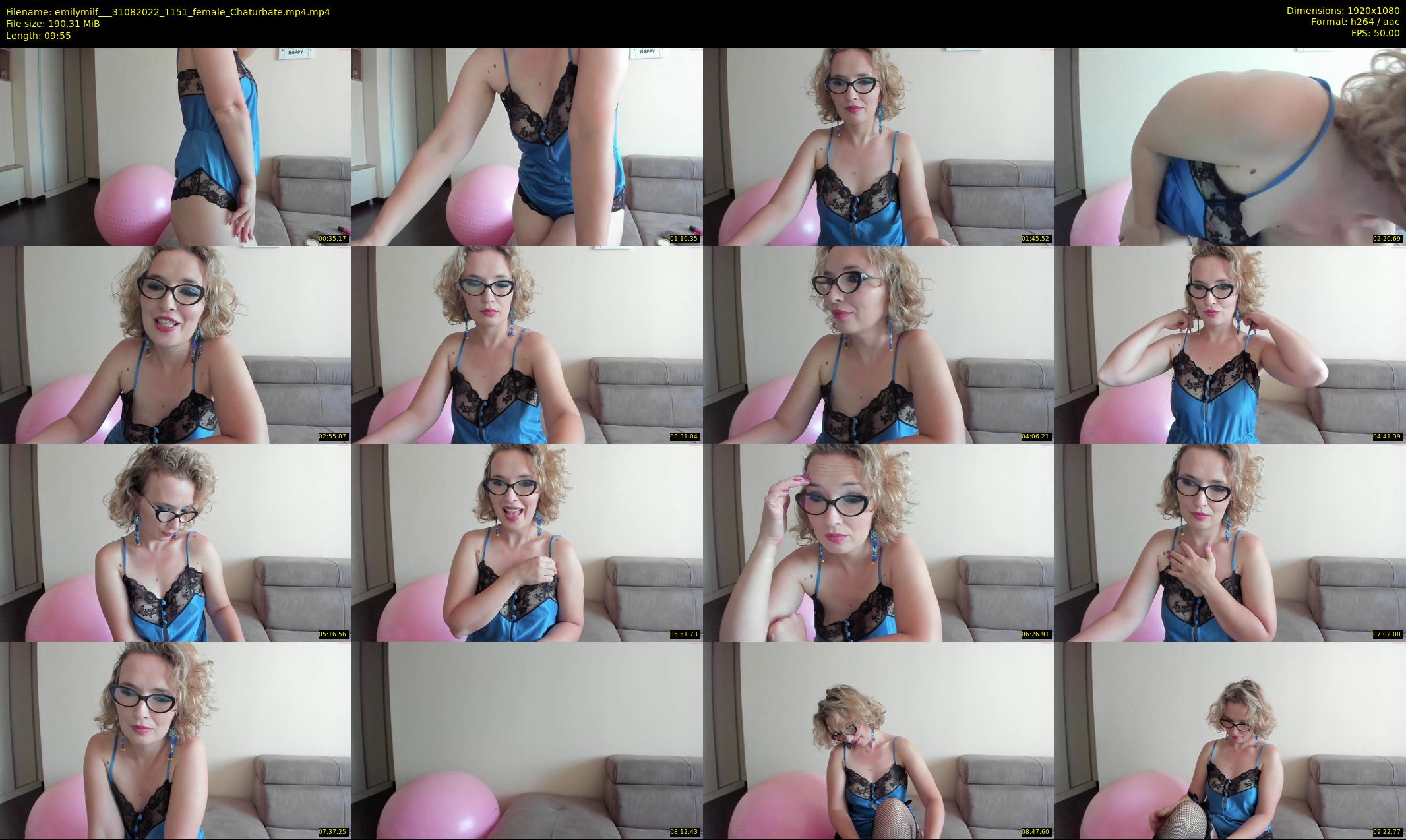 emilymilf__ — 10 minute Chaturbate female cam show recording, 1080p, Aug 31, 2022