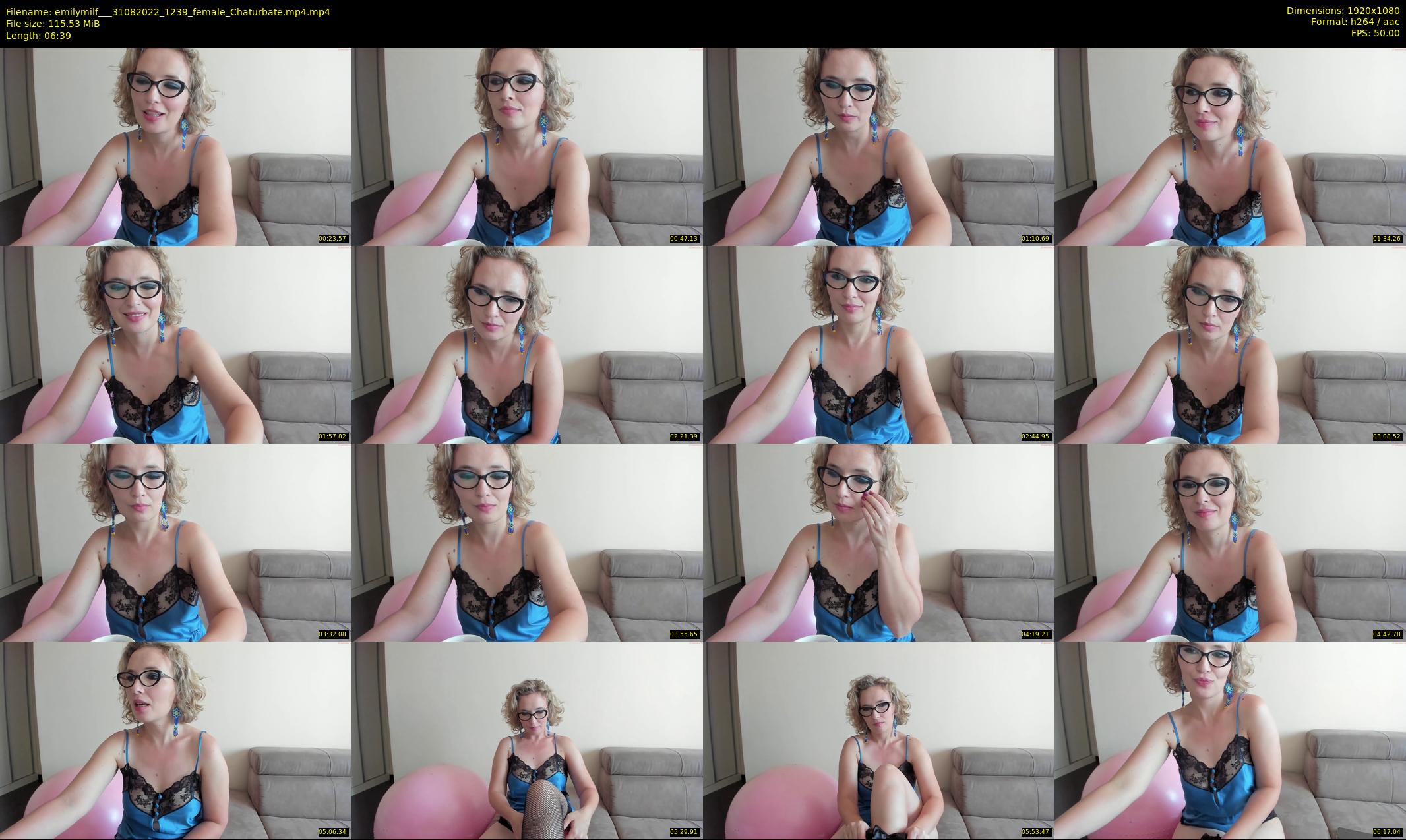 emilymilf__ — 7 minute Chaturbate female cam show recording, 1080p, Aug 31, 2022
