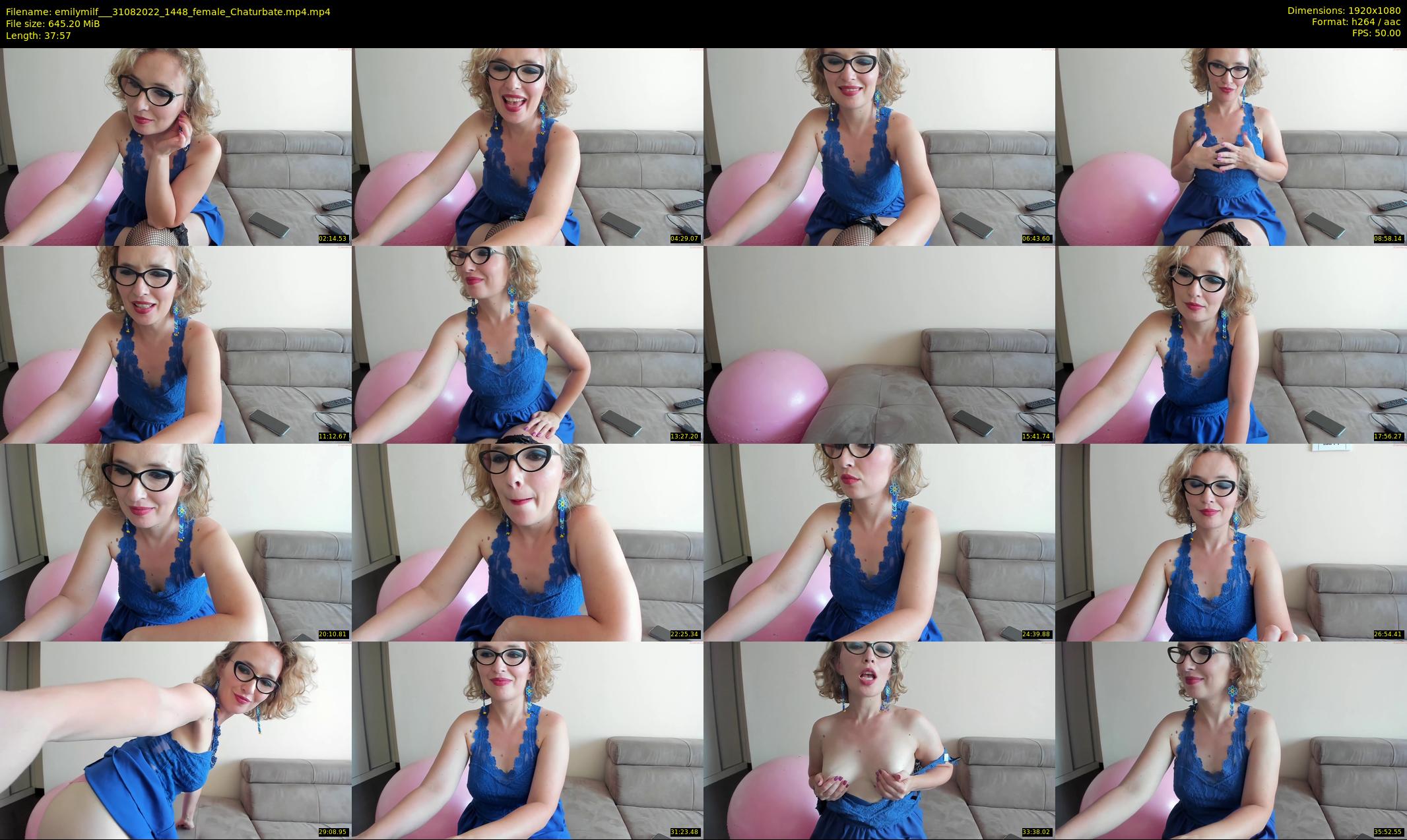 emilymilf__ — 38 minute Chaturbate female cam show recording, 1080p, Aug 31, 2022
