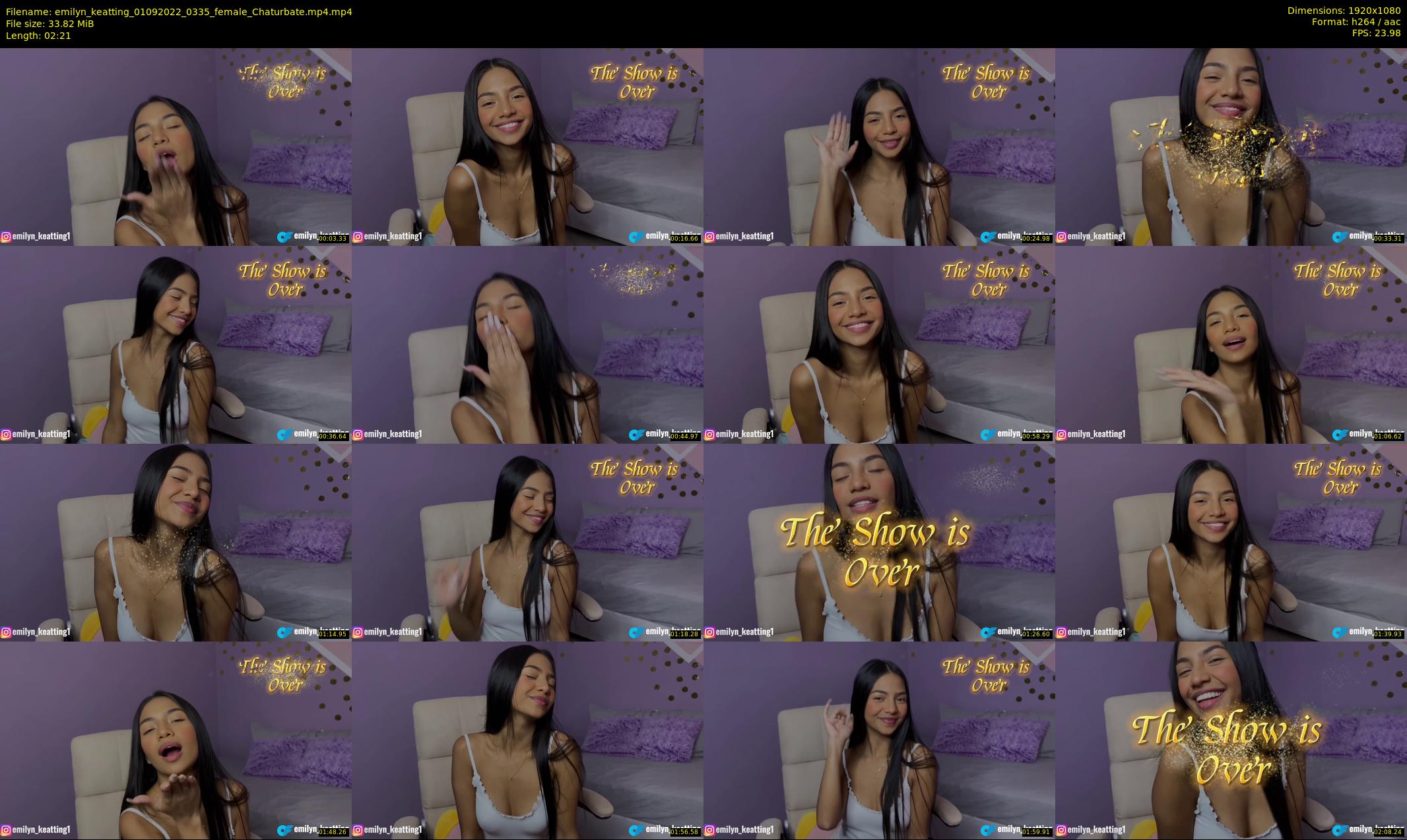 emilyn_keatting — 3 minute Chaturbate female cam show recording, 1080p, Sep 1, 2022