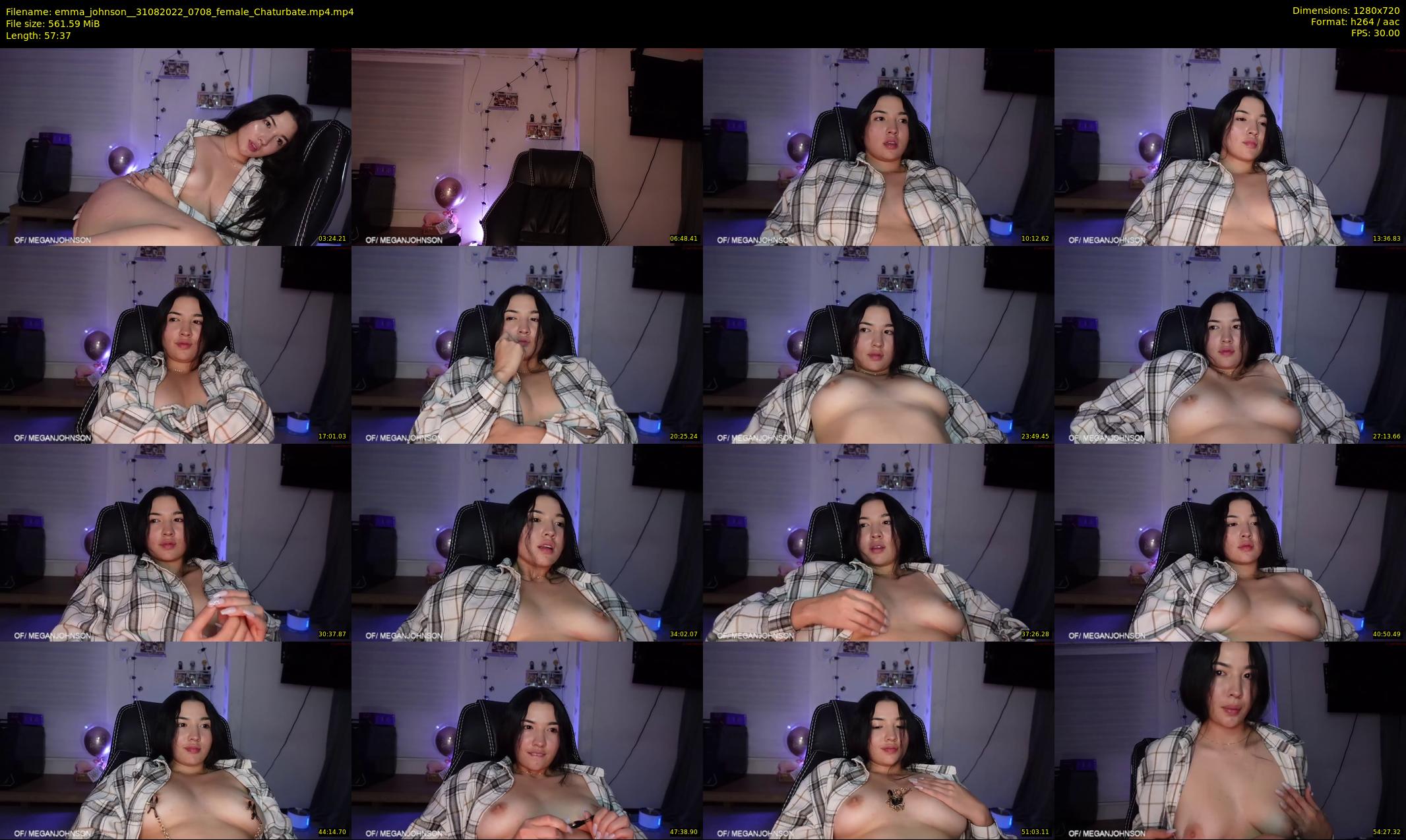 emma_johnson_ — 58 minute Chaturbate female cam show recording, 720p, Aug 31, 2022