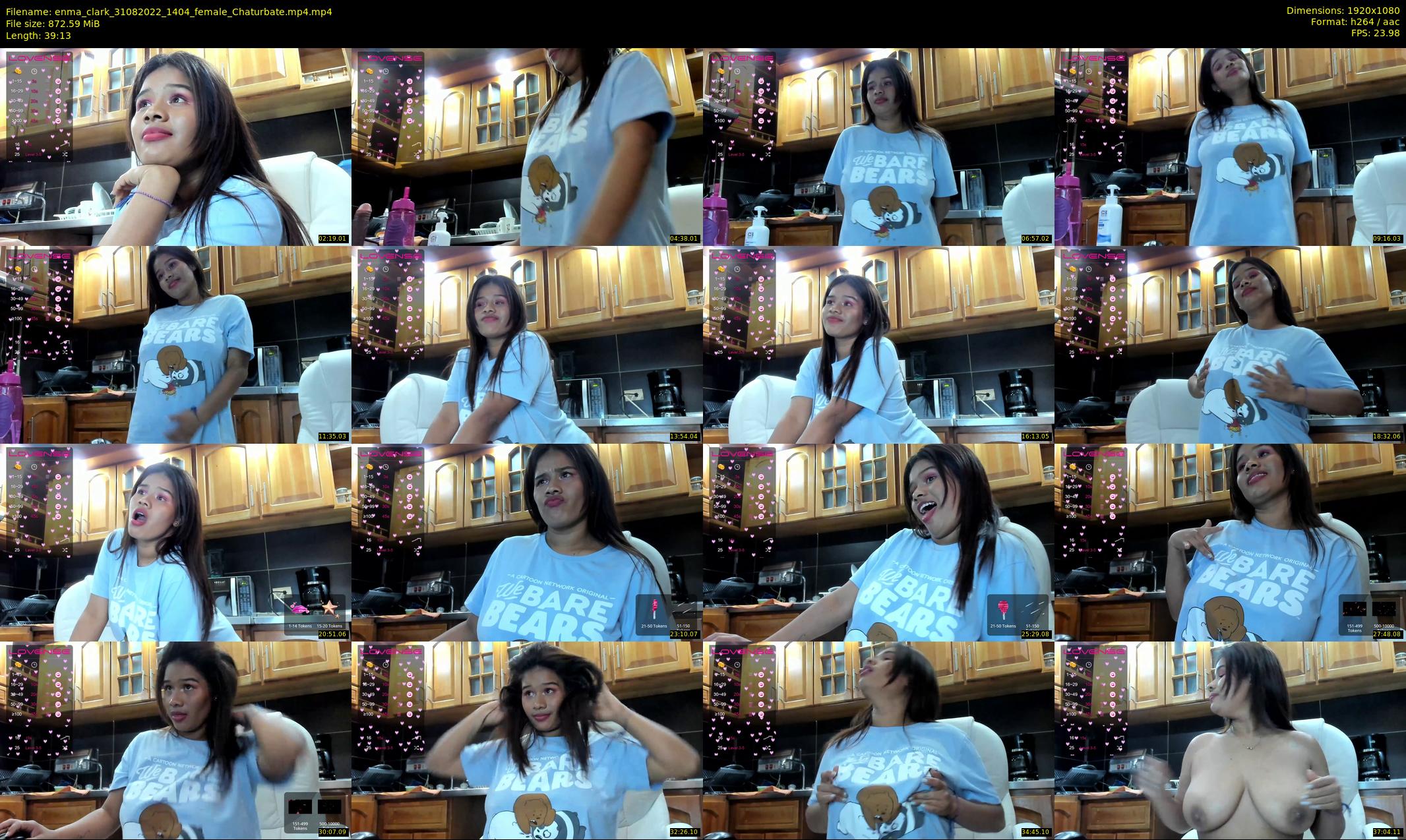 enma_clark — 40 minute Chaturbate female cam show recording, 1080p, Aug 31, 2022