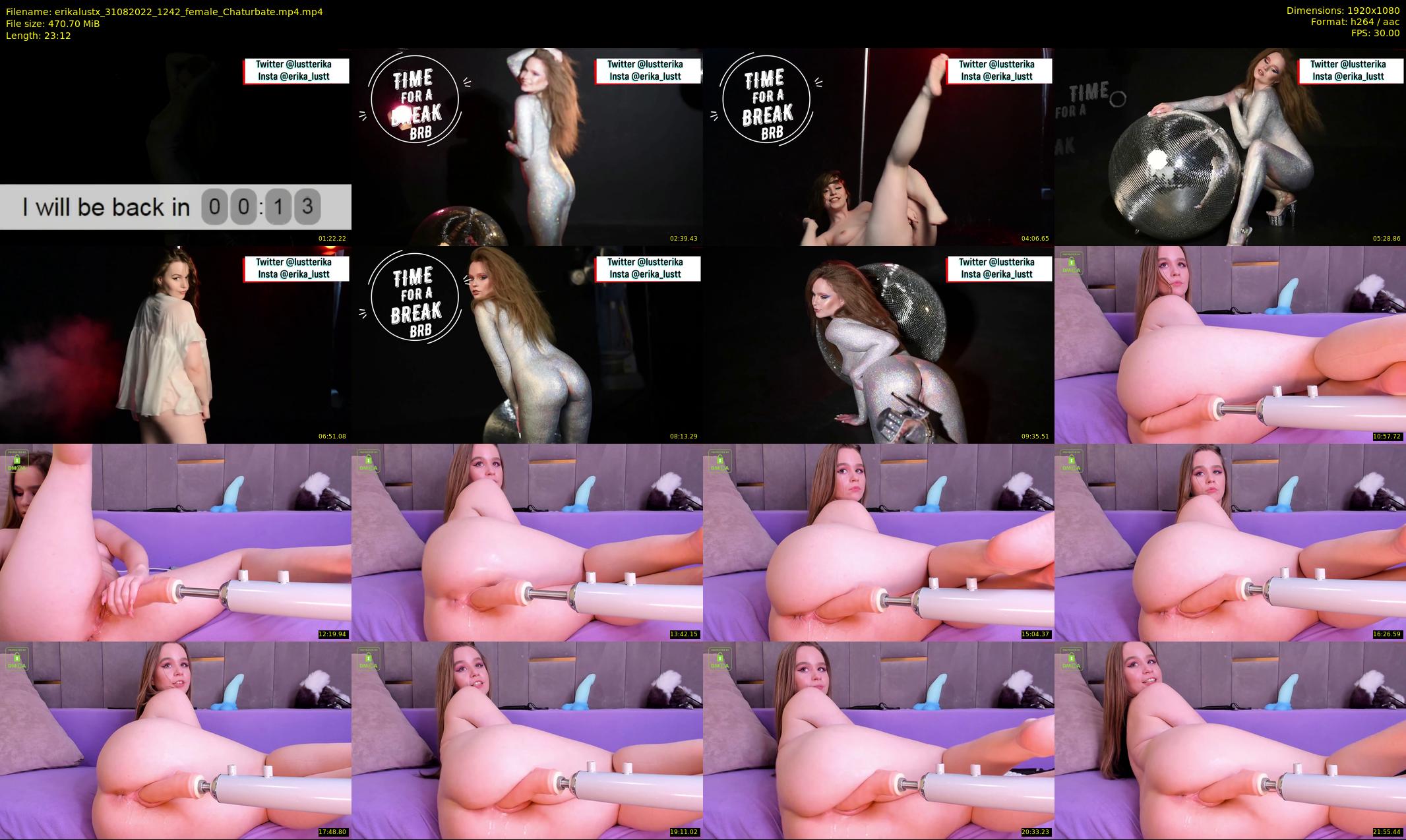 erikalustx — 24 minute Chaturbate female cam show recording, 1080p, Aug 31, 2022
