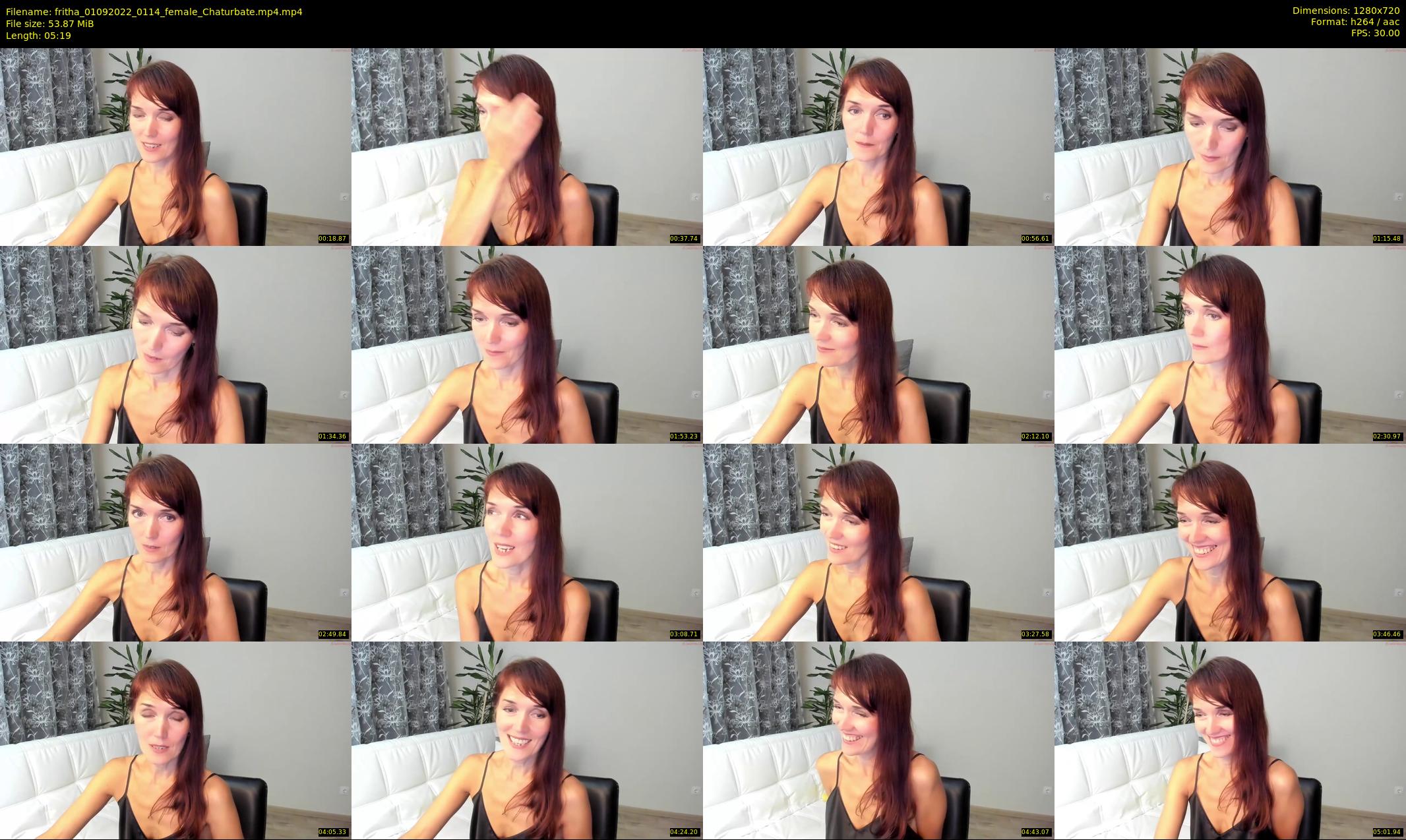 fritha — 6 minute Chaturbate female cam show recording, 720p, Sep 1, 2022