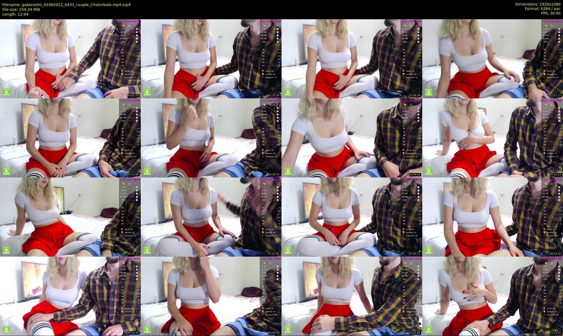 gablovetm — 13 minute Chaturbate couple cam show recording, 1080p, Sep 1, 2022