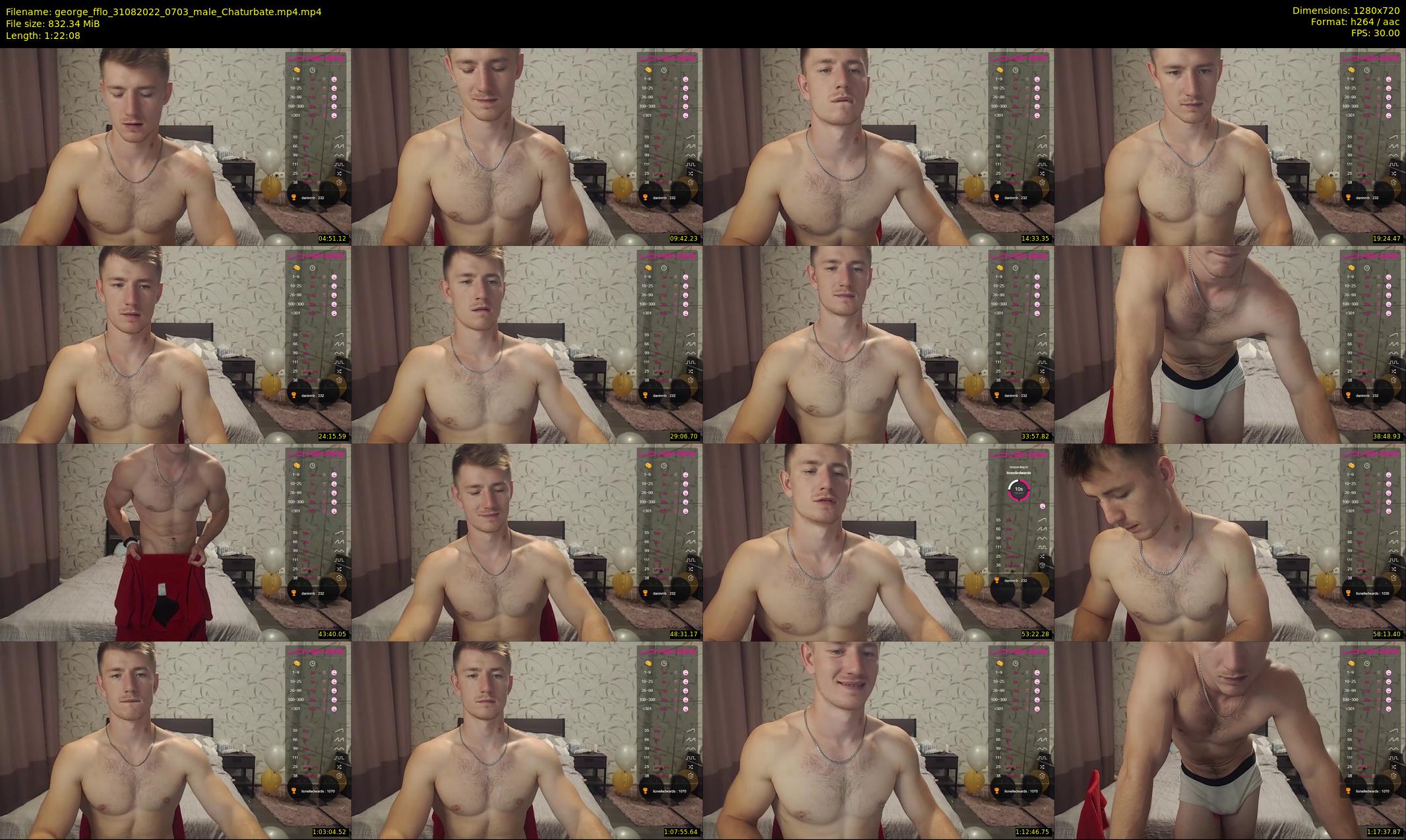 george_fflo — 83 minute Chaturbate male cam show recording, 720p, Aug 31, 2022