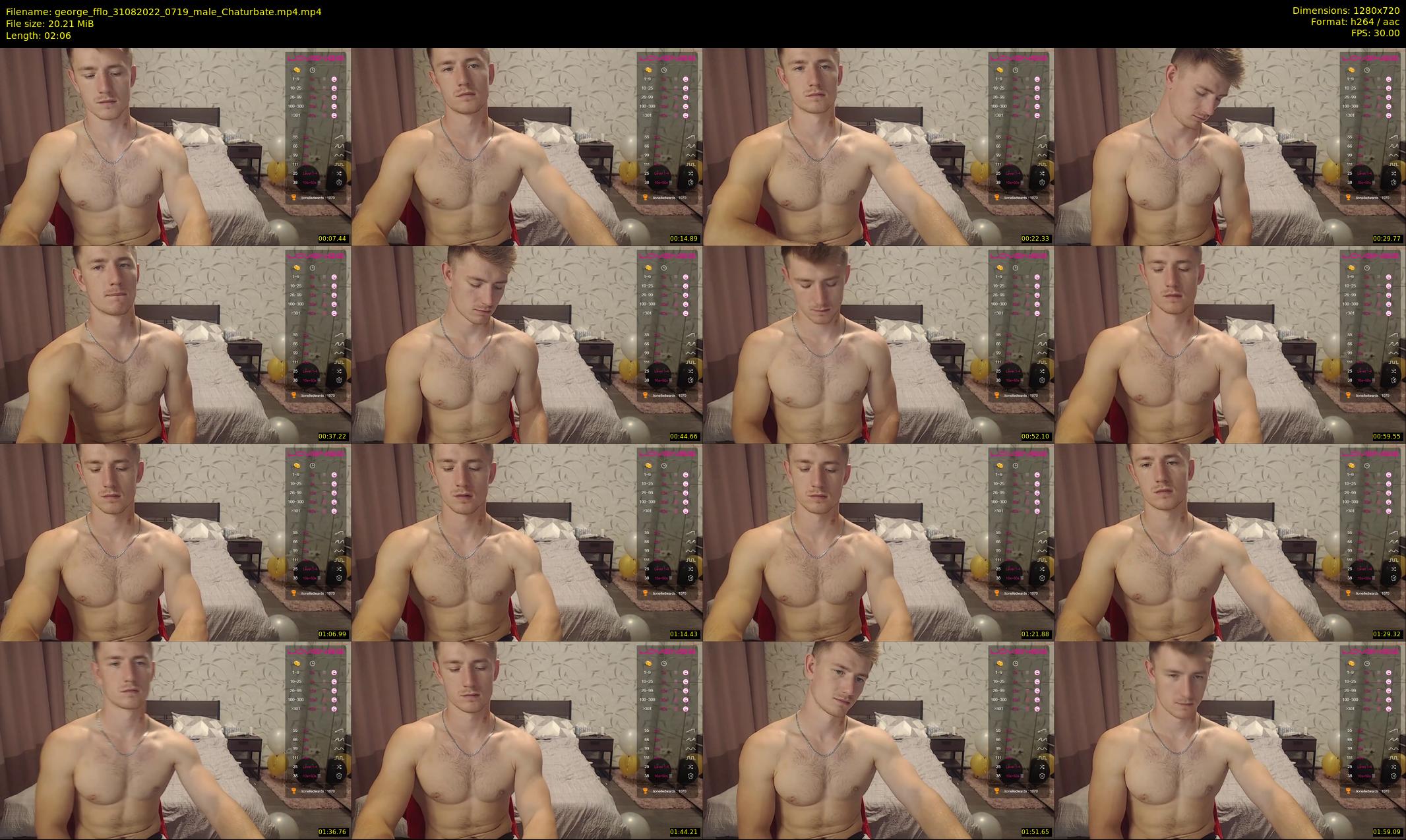 george_fflo — 3 minute Chaturbate male cam show recording, 720p, Aug 31, 2022