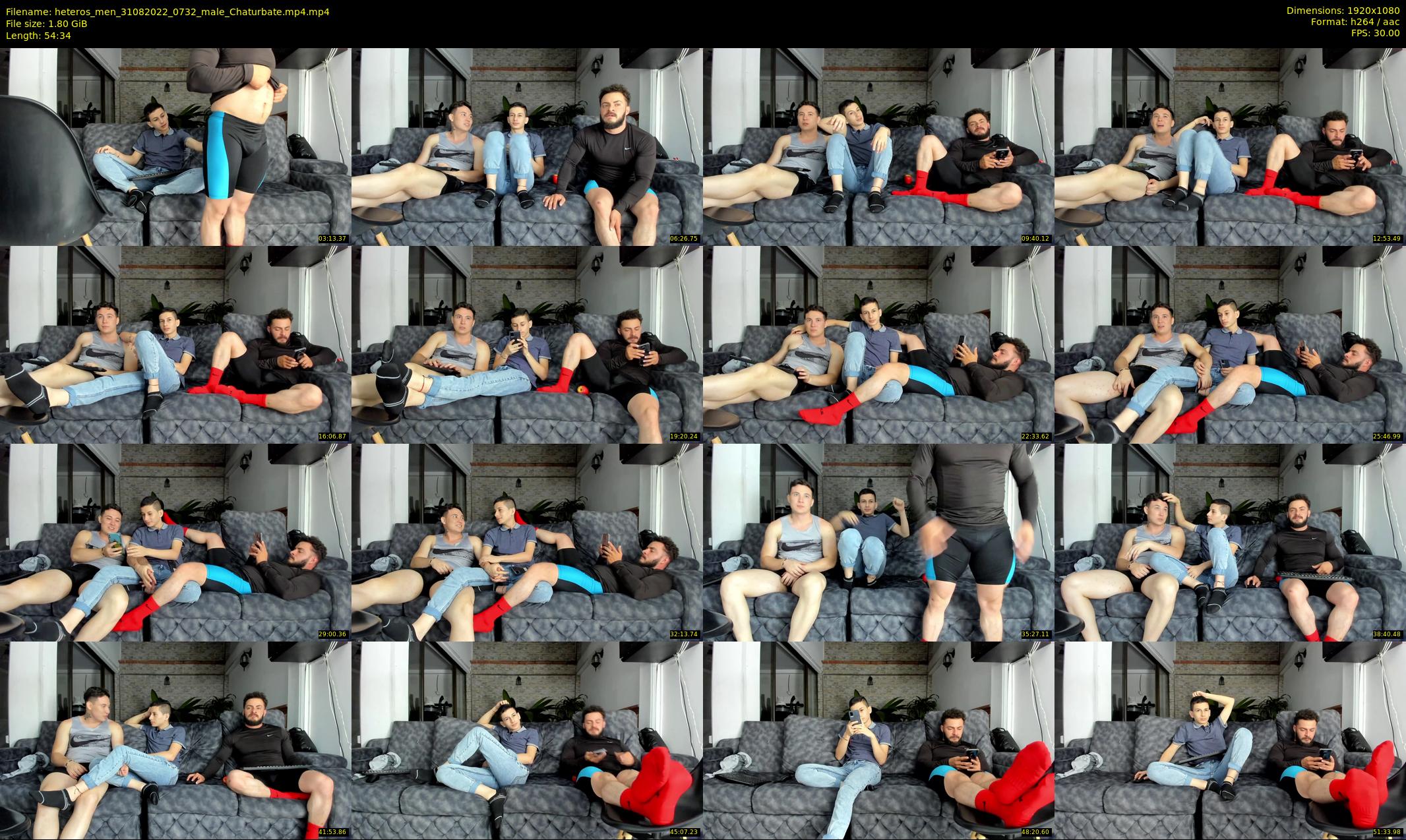 heteros_men — 55 minute Chaturbate male cam show recording, 1080p, Aug 31, 2022