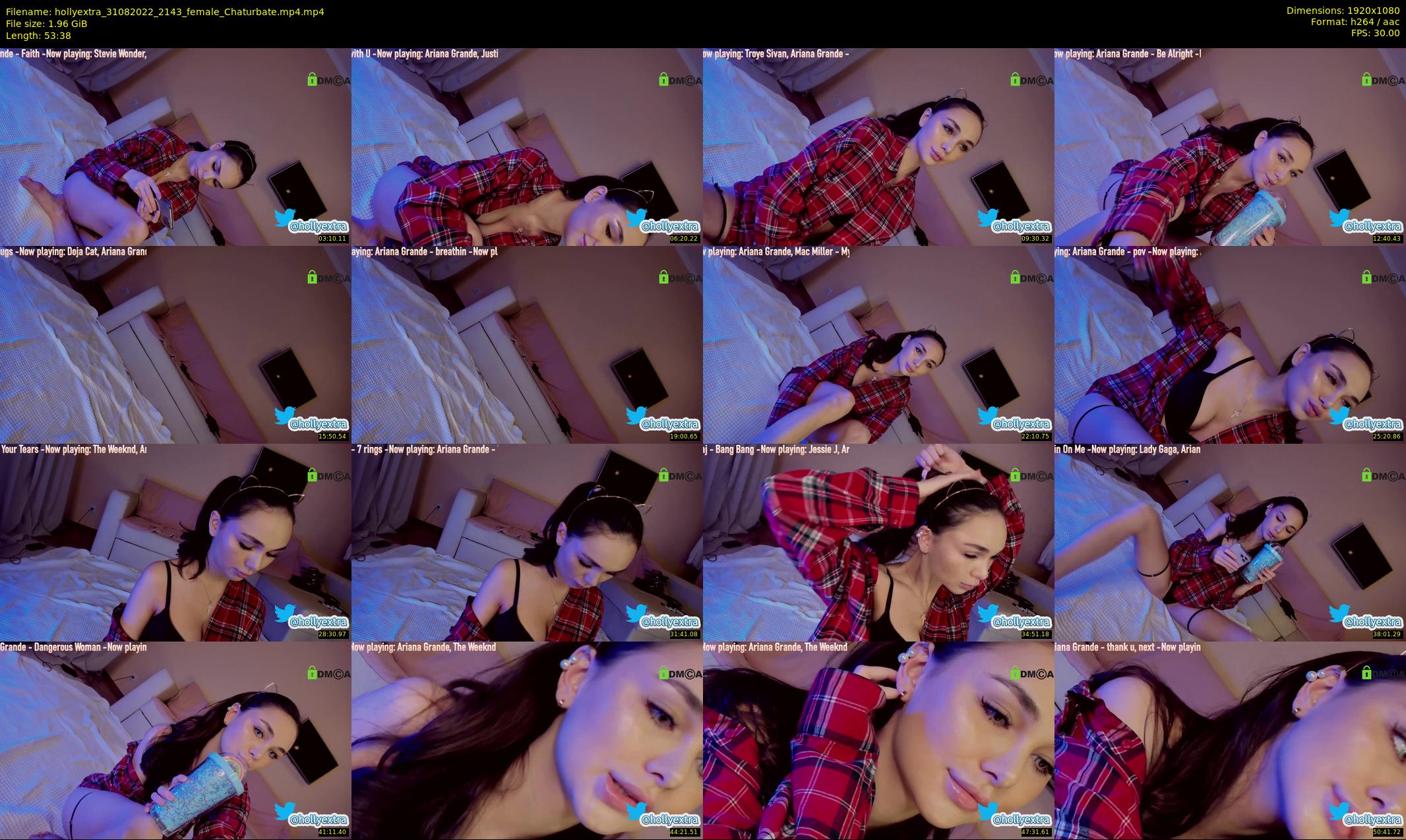 hollyextra — 54 minute Chaturbate female cam show recording, 1080p, Aug 31, 2022