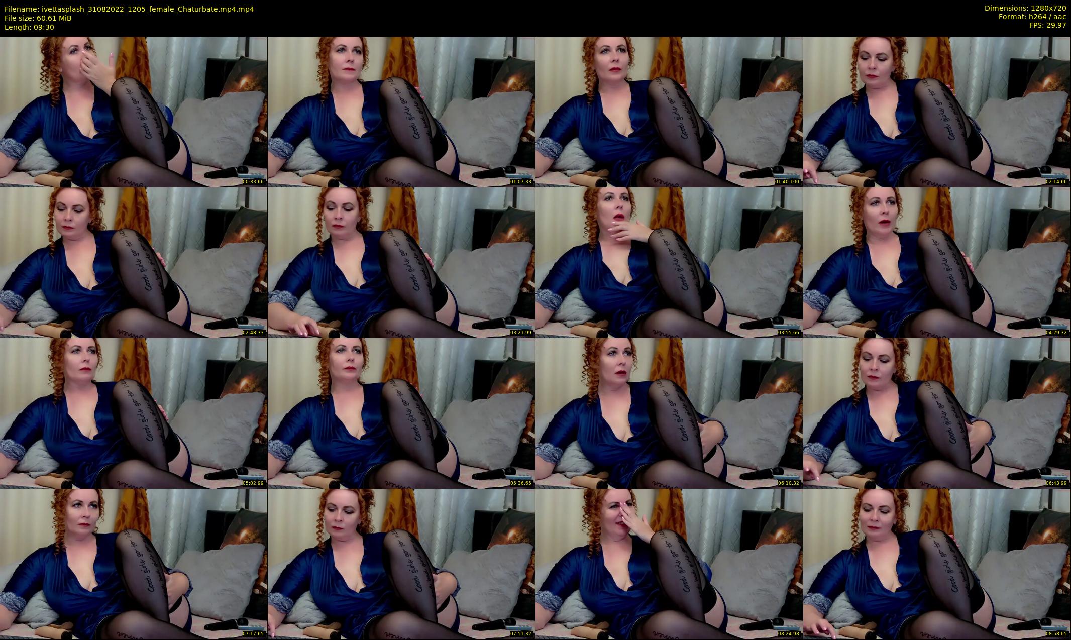 ivettasplash — 10 minute Chaturbate female cam show recording, 720p, Aug 31, 2022