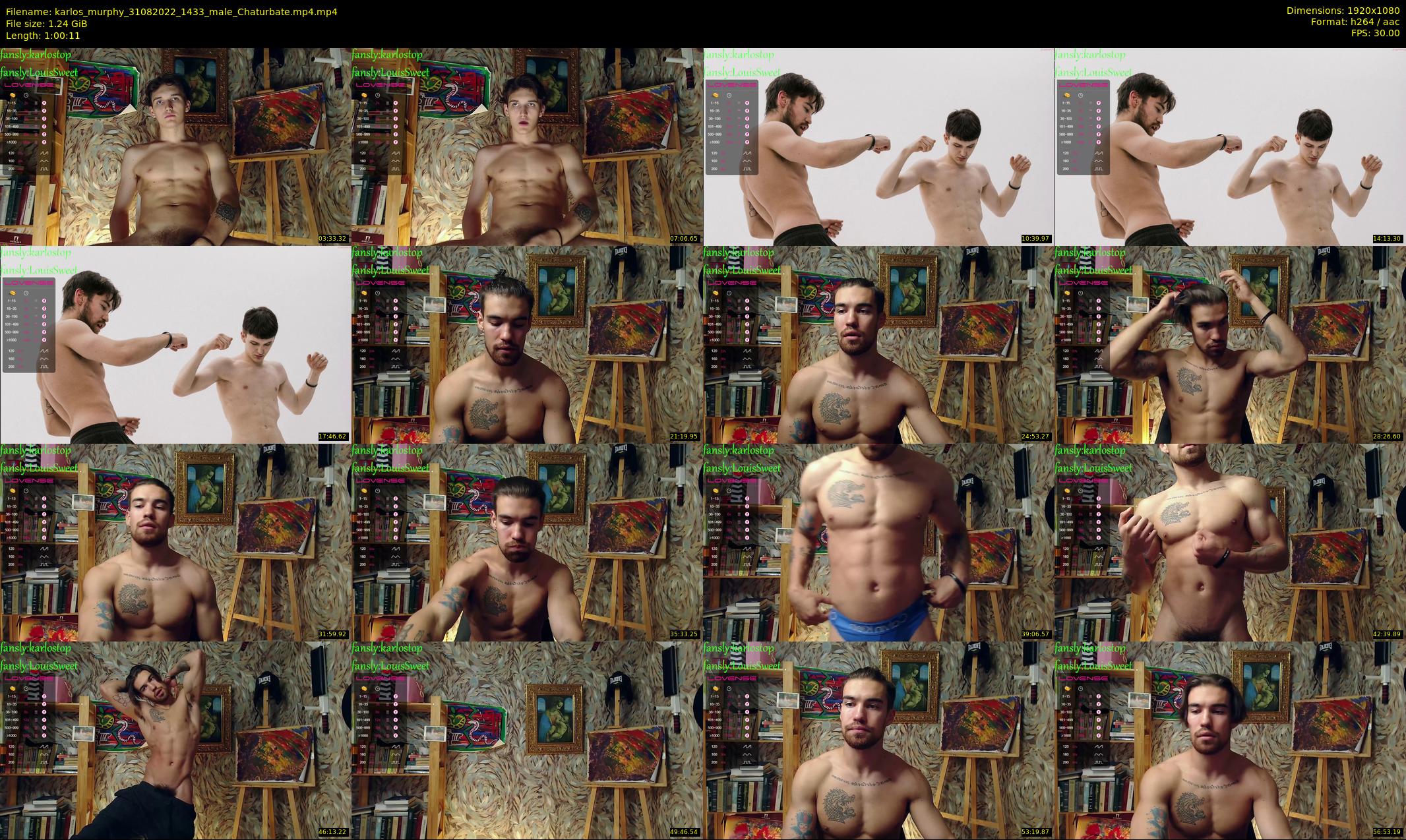 karlos_murphy — 61 minute Chaturbate male cam show recording, 1080p, Aug 31, 2022