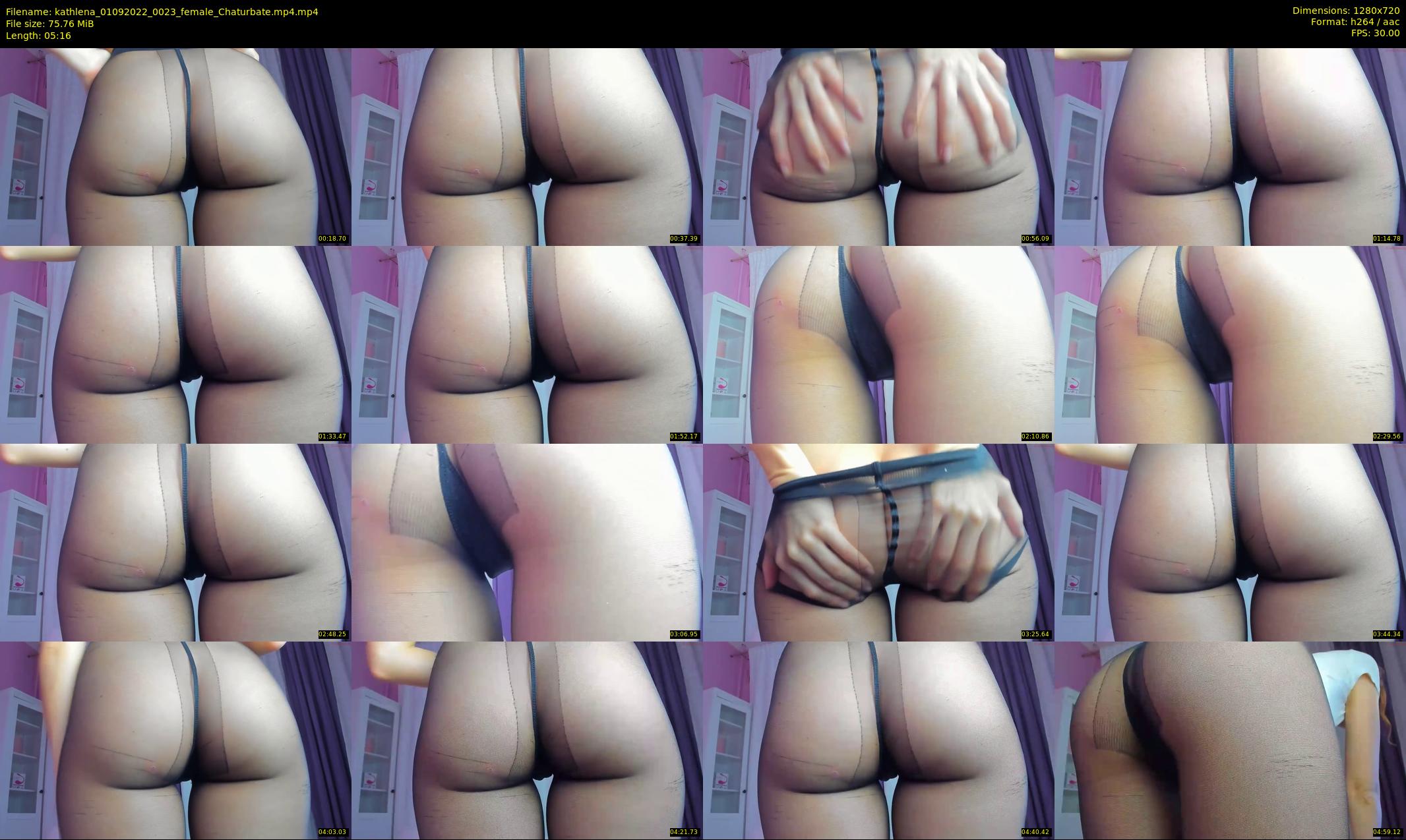 kathlena — 6 minute Chaturbate female cam show recording, 720p, Sep 1, 2022