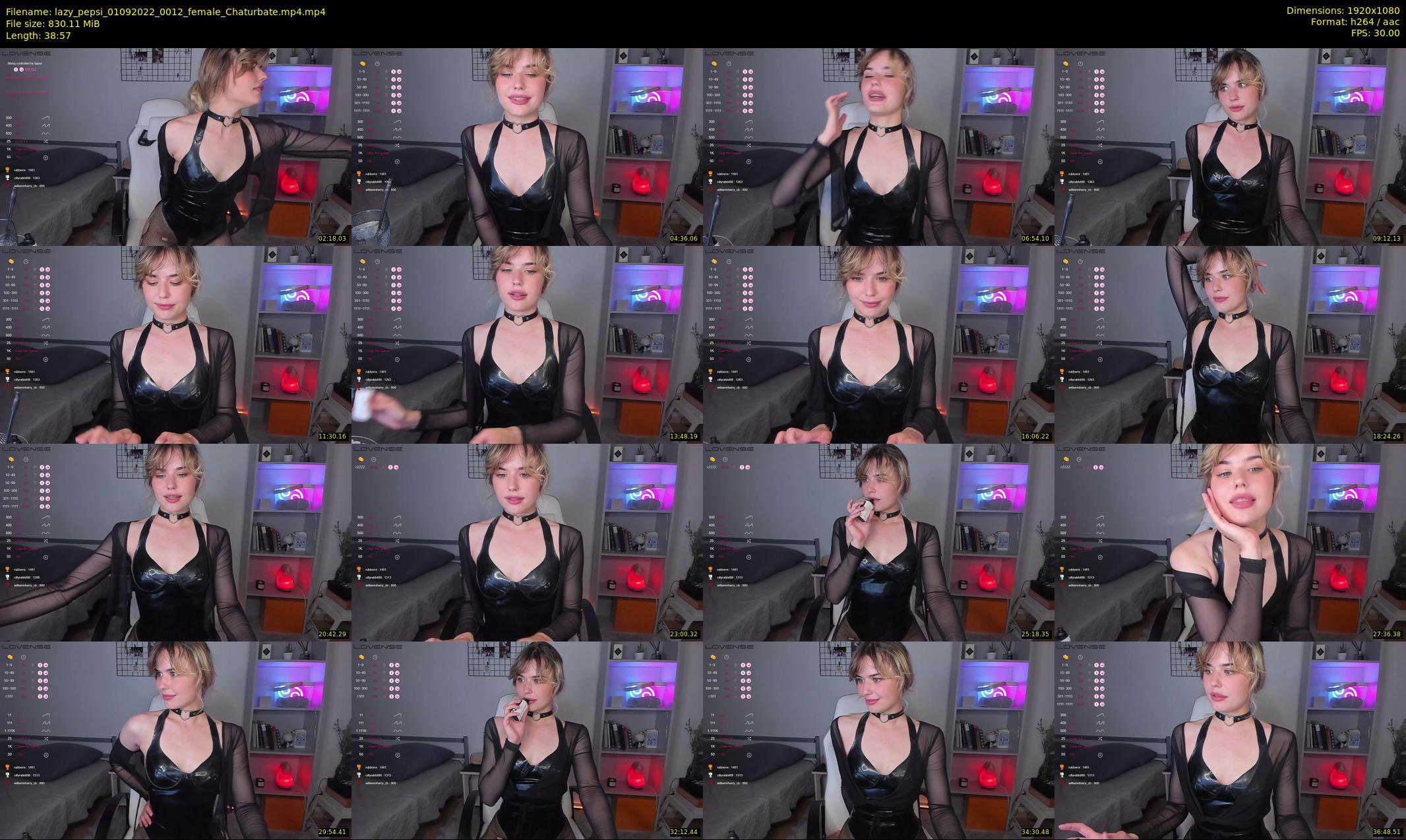 lazy_pepsi — 39 minute Chaturbate female cam show recording, 1080p, Sep 1, 2022