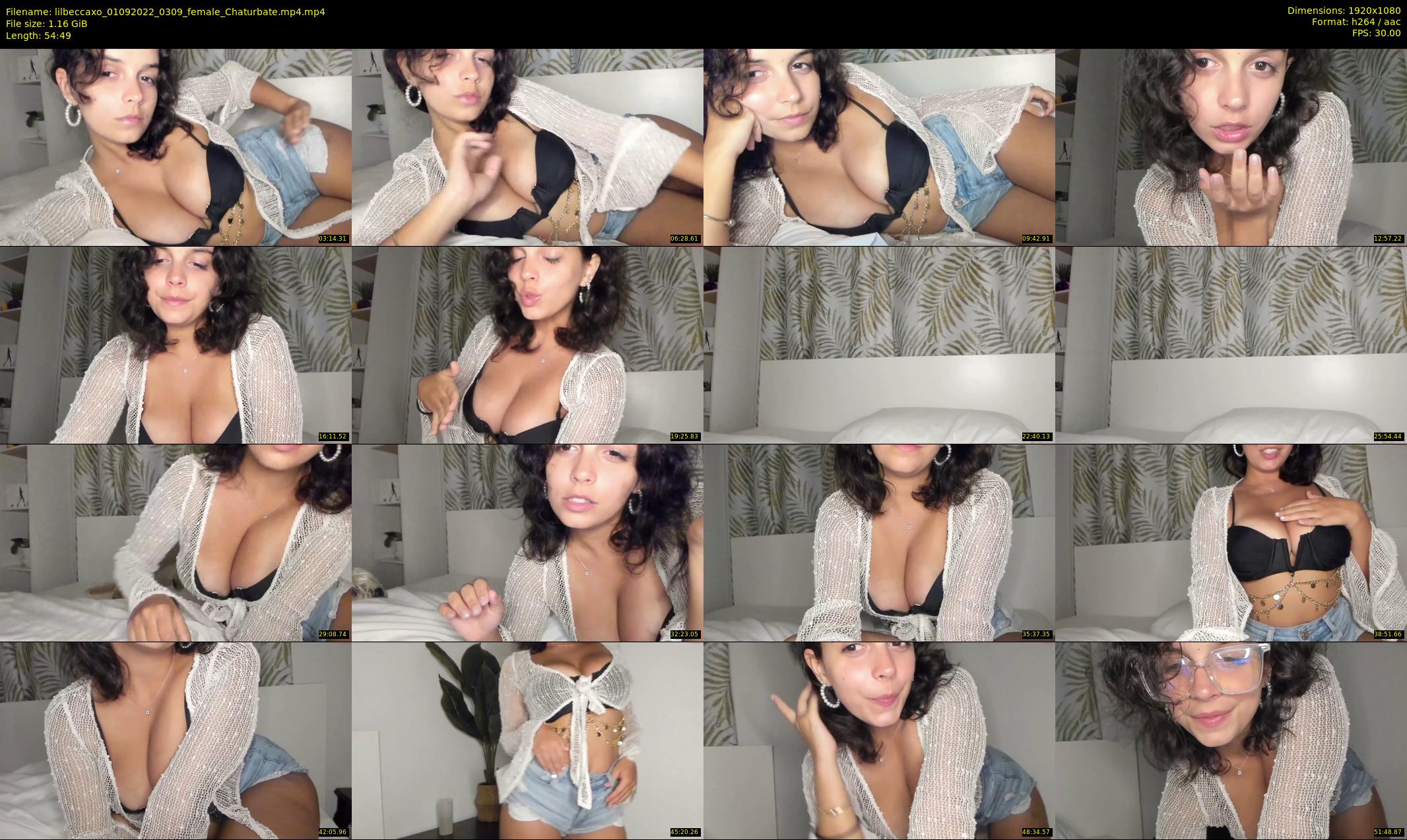 lilbeccaxo — 55 minute Chaturbate female cam show recording, 1080p, Sep 1, 2022