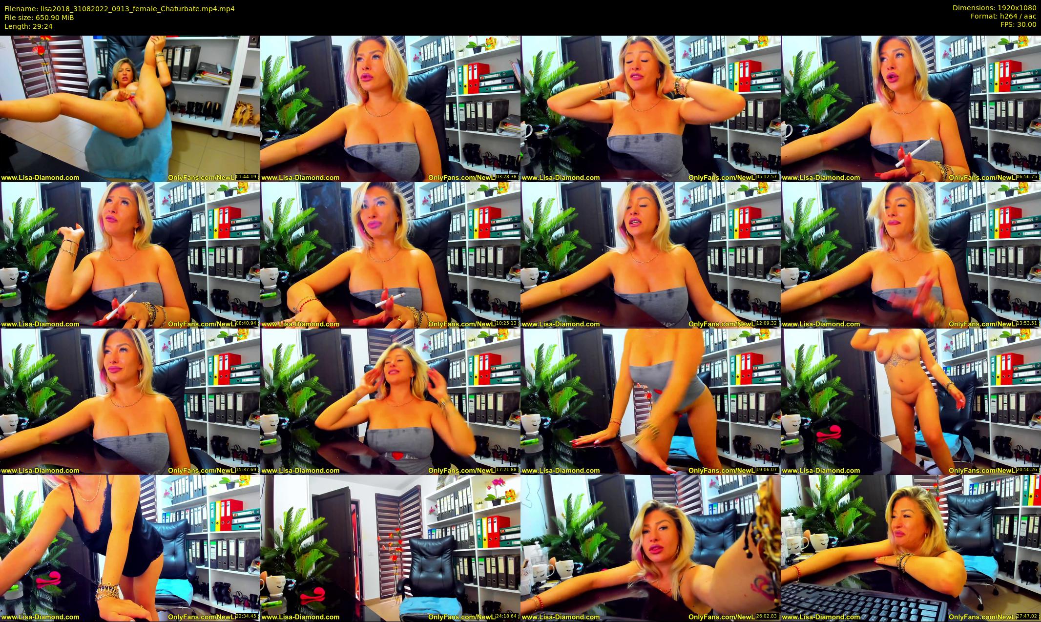lisa2018 — 30 minute Chaturbate female cam show recording, 1080p, Aug 31, 2022