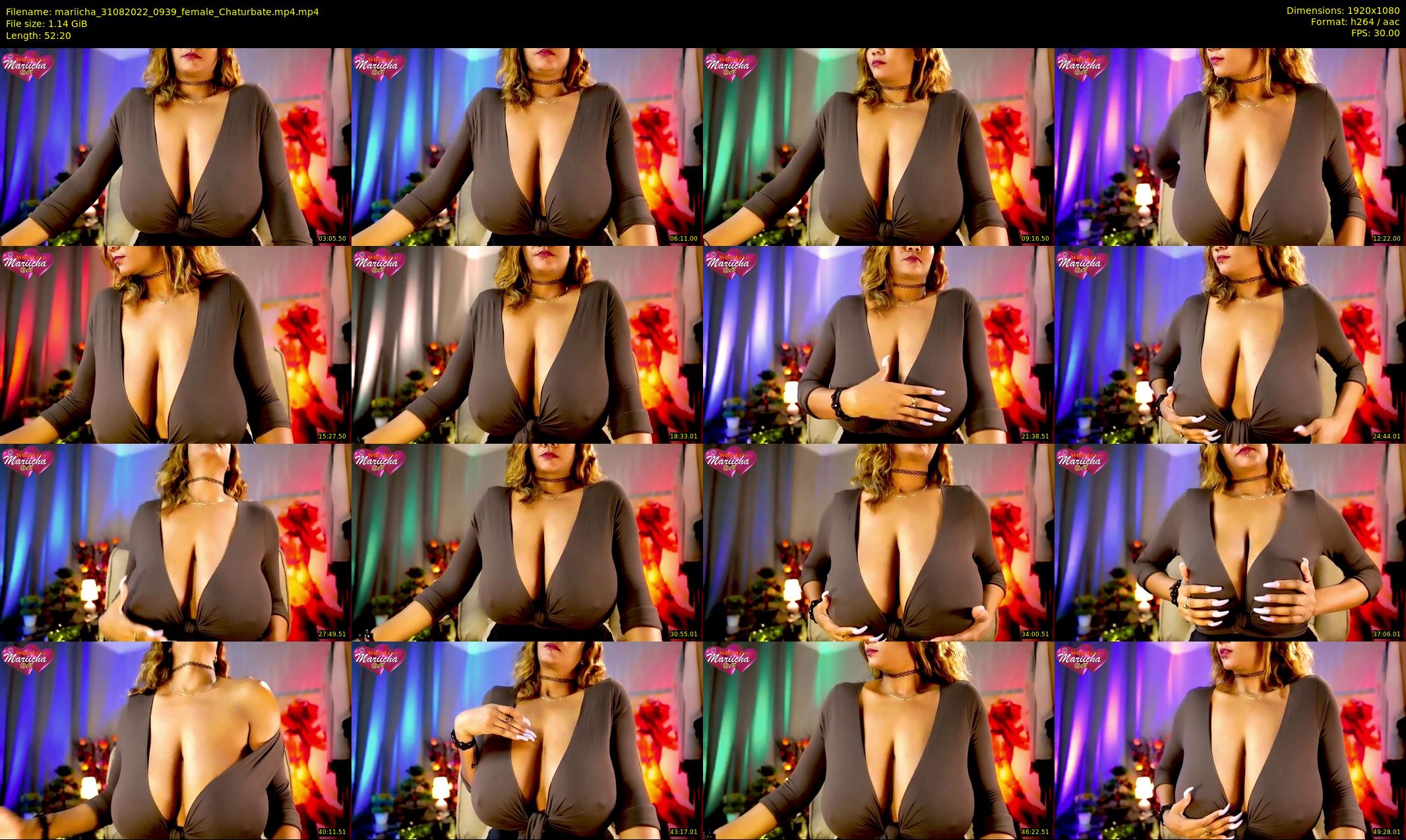 mariicha — 53 minute Chaturbate female cam show recording, 1080p, Aug 31, 2022