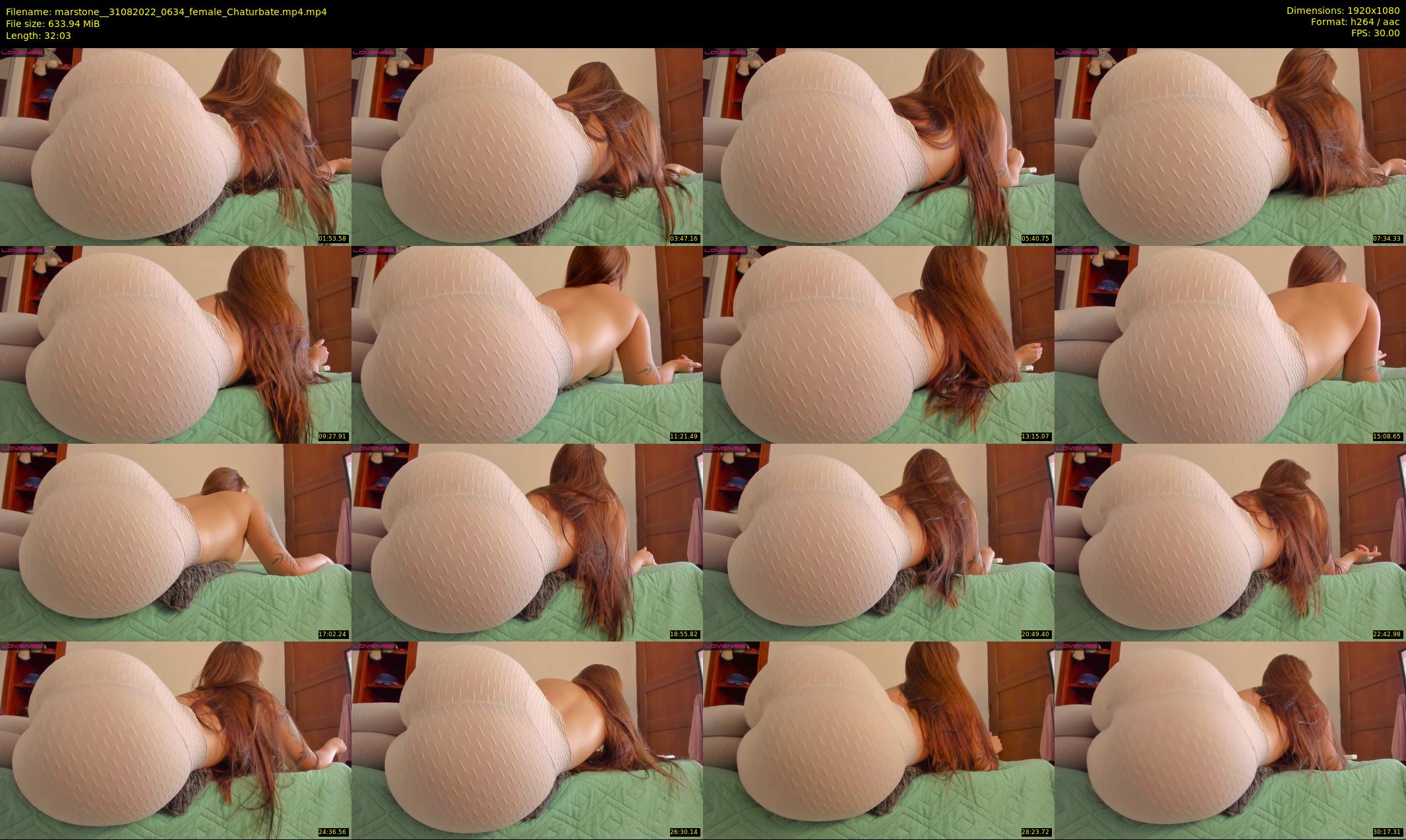 marstone_ — 33 minute Chaturbate female cam show recording, 1080p, Aug 31, 2022