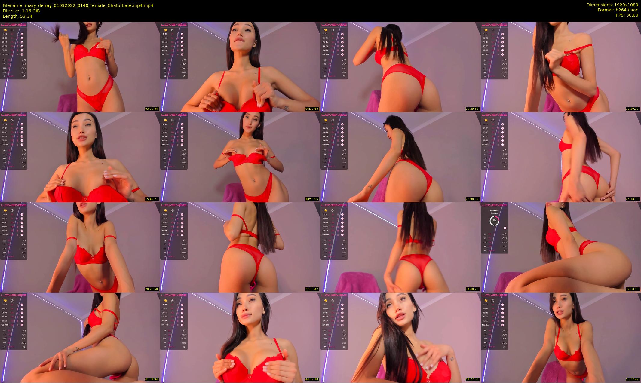 mary_delray — 54 minute Chaturbate female cam show recording, 1080p, Sep 1, 2022